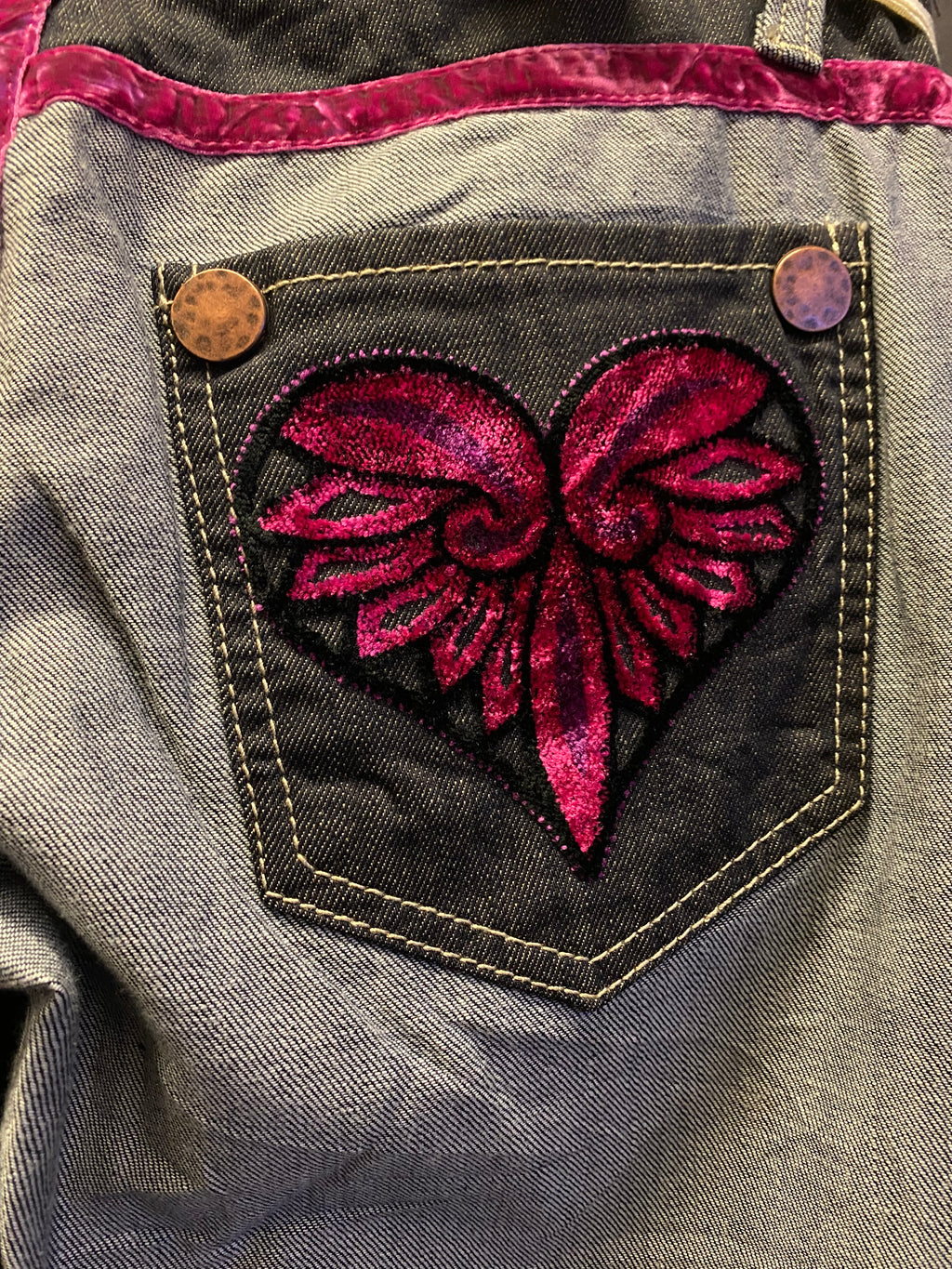 Jeans flare Y2K Sexy Woman Custom - donna L | R3BORN