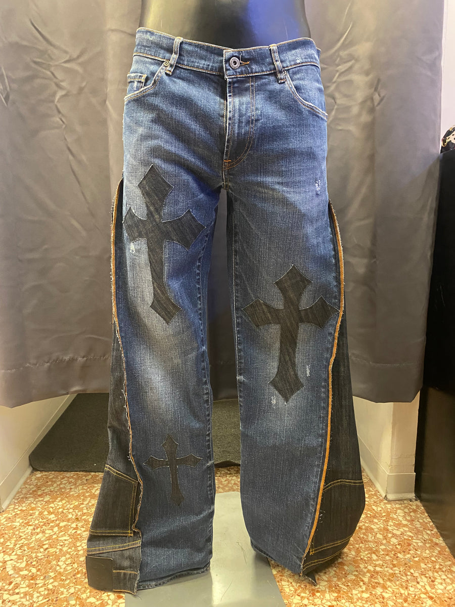 Jeans Flare Rifle Custom - uomo M | R3BORN