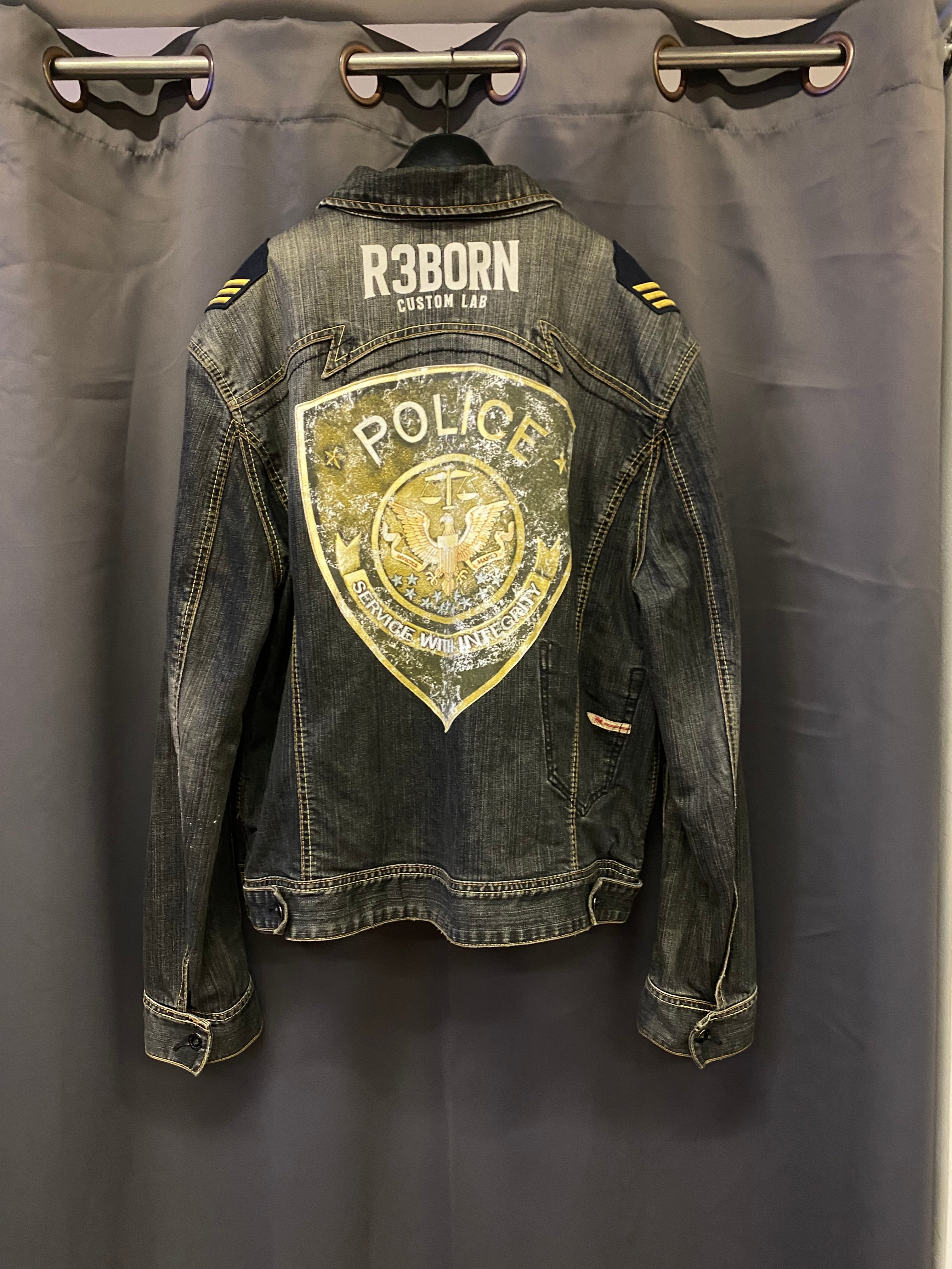 Giacca in denim Y2K Custom (XL) | R3BORN