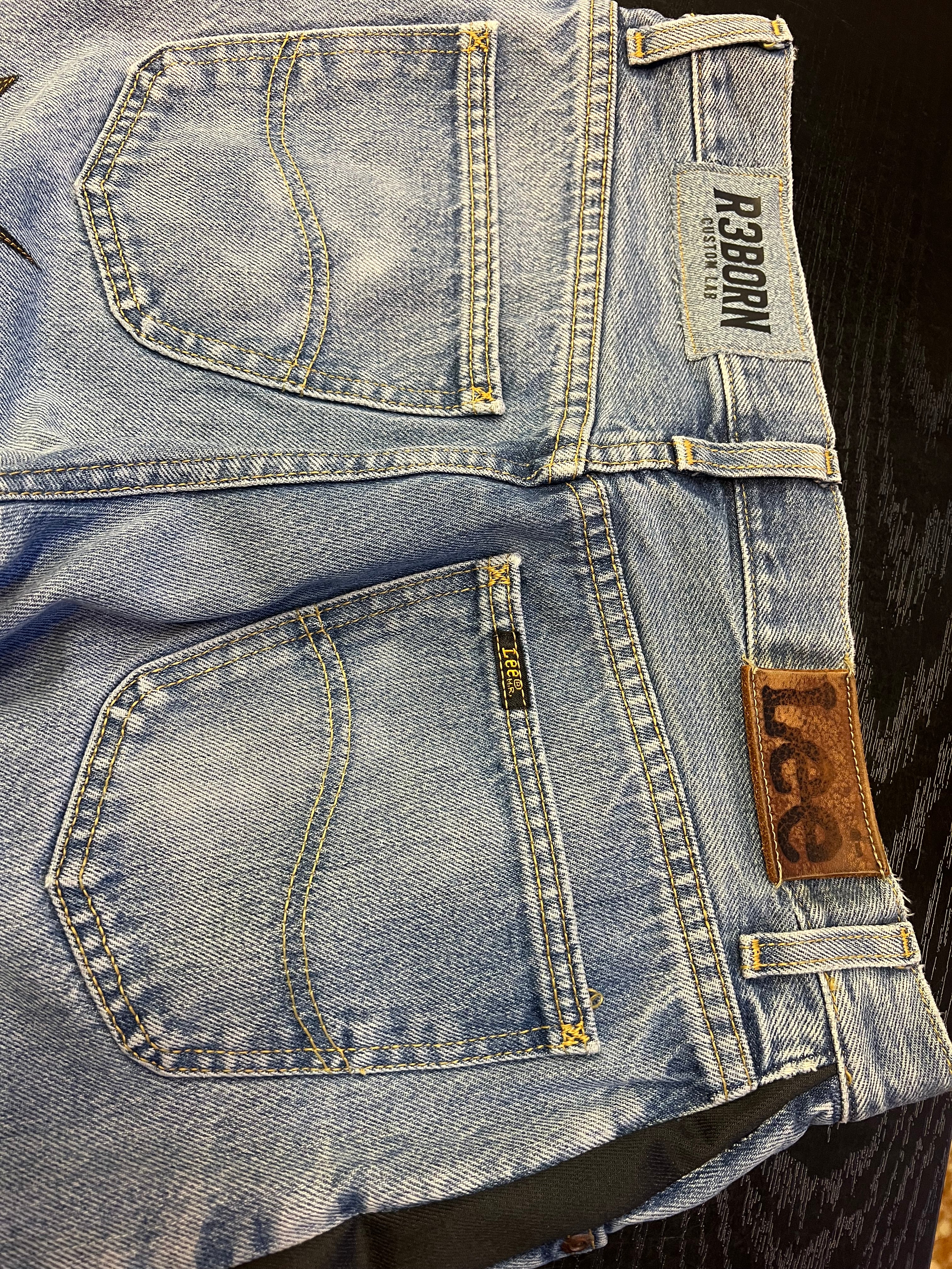 Jeans Flare Lee Custom - M uomo | R3BORN