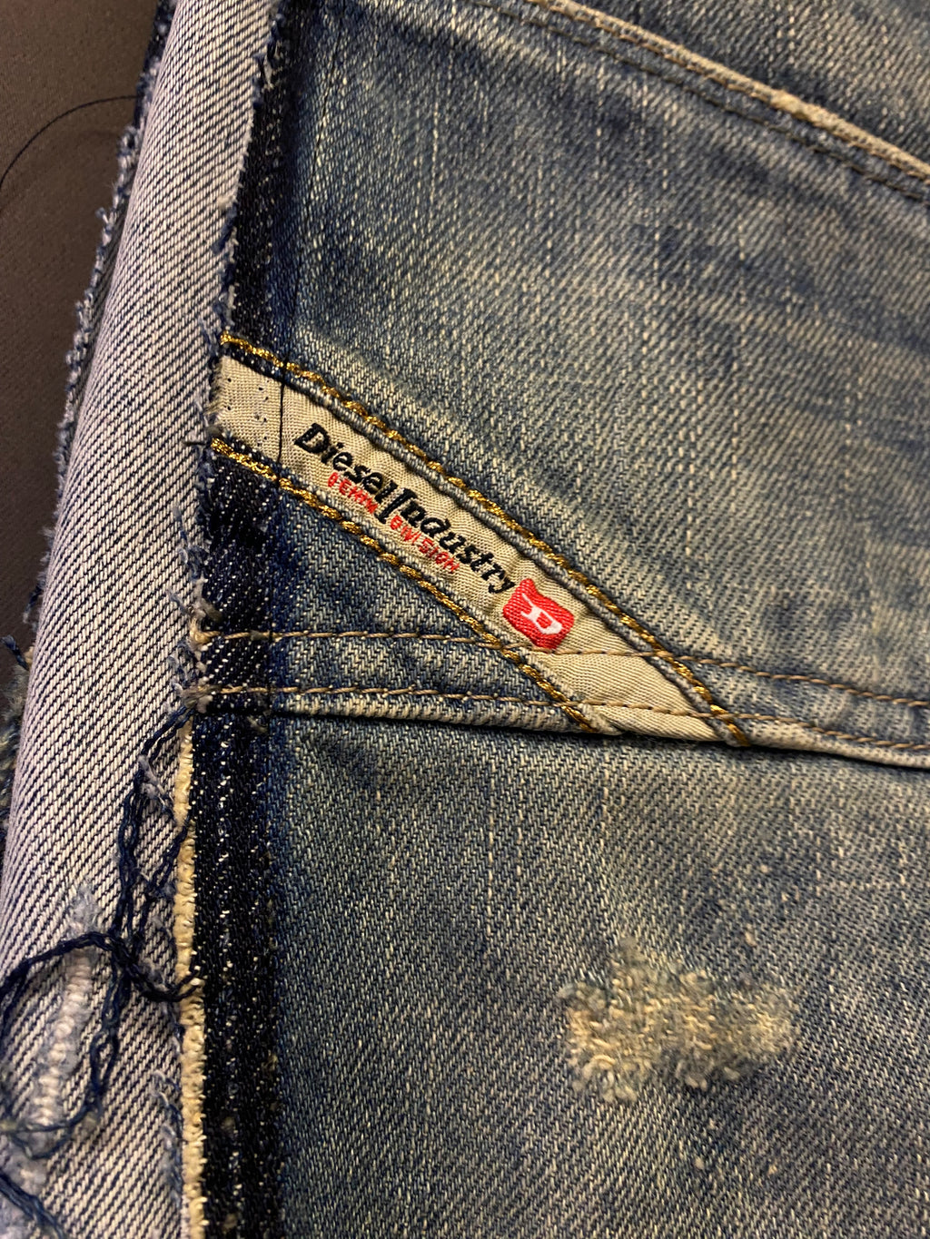 Y2K Diesel Custom Jeans - women's S | R3BORN