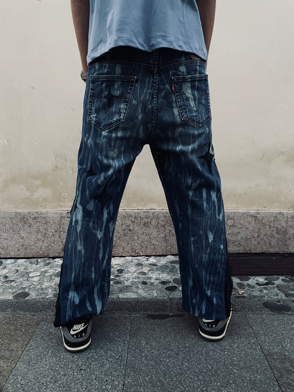 Jeans Flare Levi's Custom Vintage Patchwork - Uomo M | R3BORN