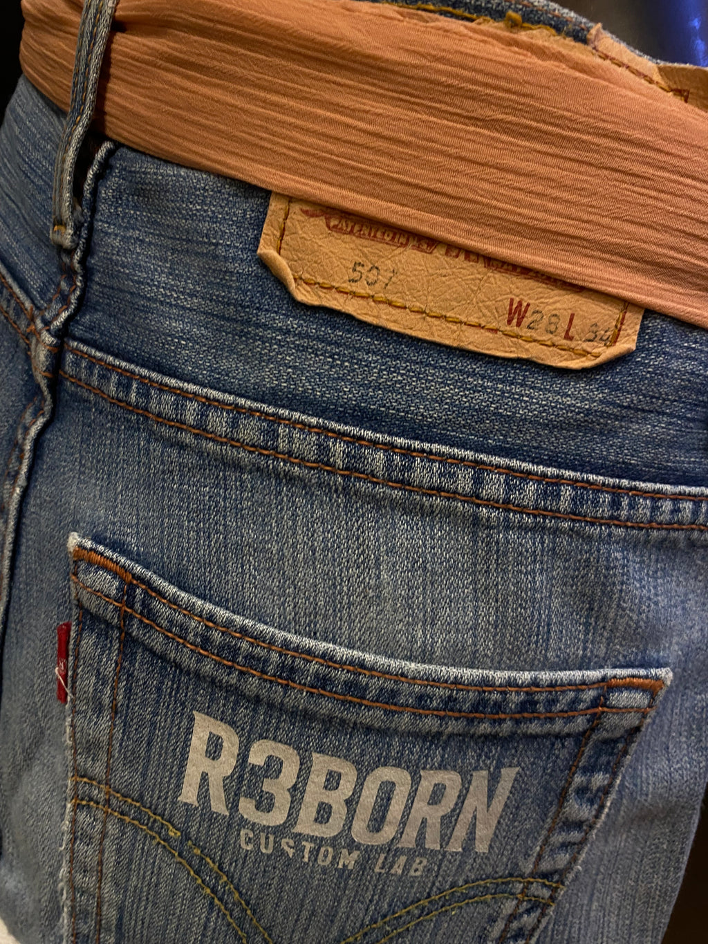 Mini gonna Levi’s Custom - donna M | R3BORN