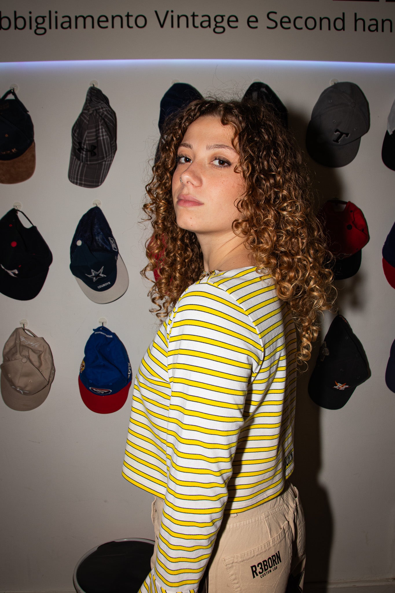 Maglia crop a maniche lunghe Lauren Ralph Lauren - donna M | R3BORN