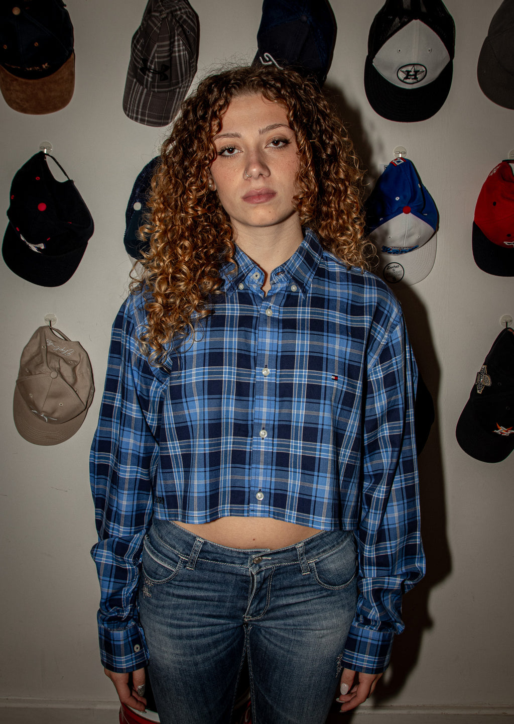 Camicia crop Tommy Hilfiger Custom - donna XL | R3BORN