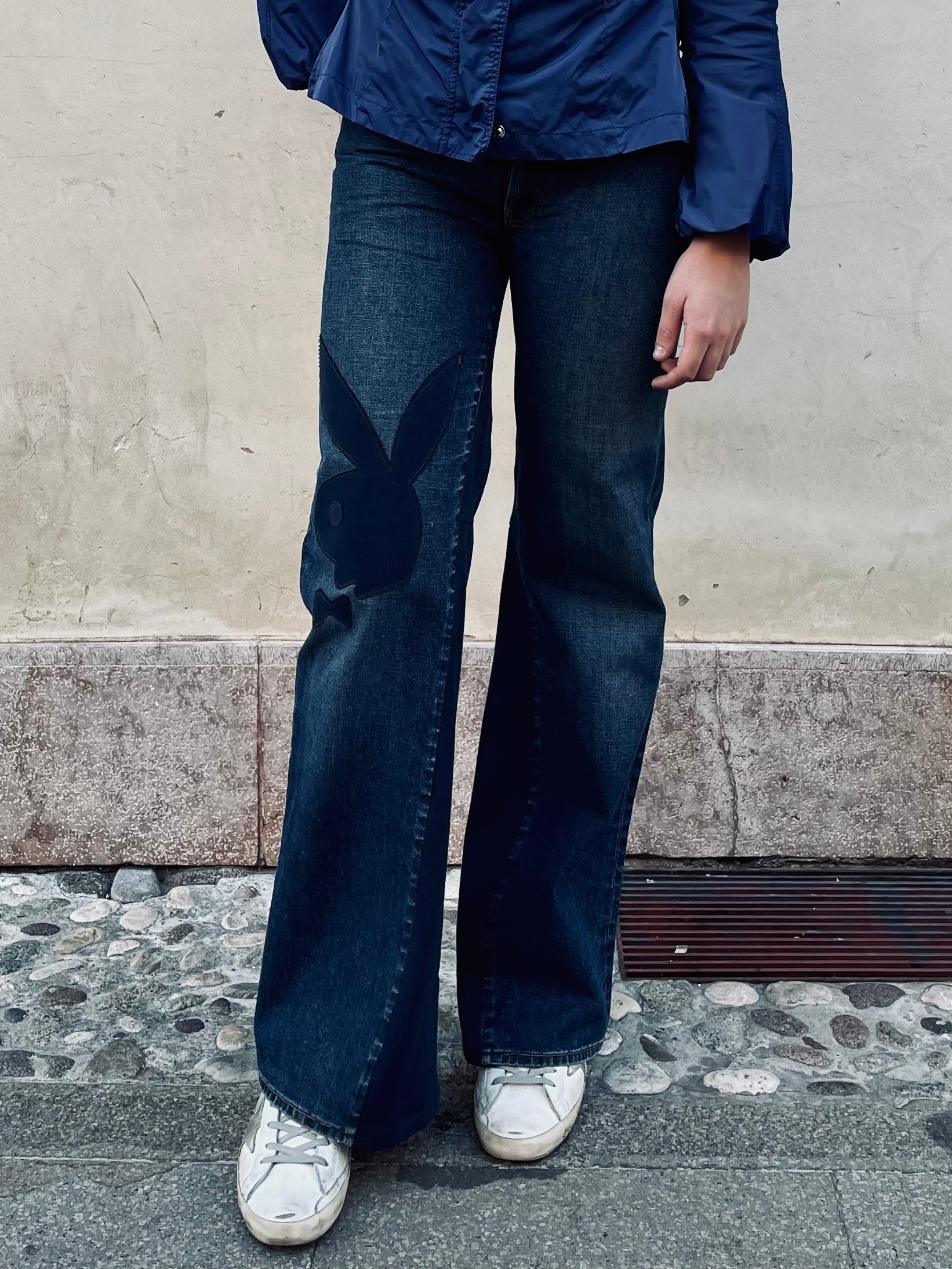 Y2K Replay Custom flare jeans - women's M | R3BORN