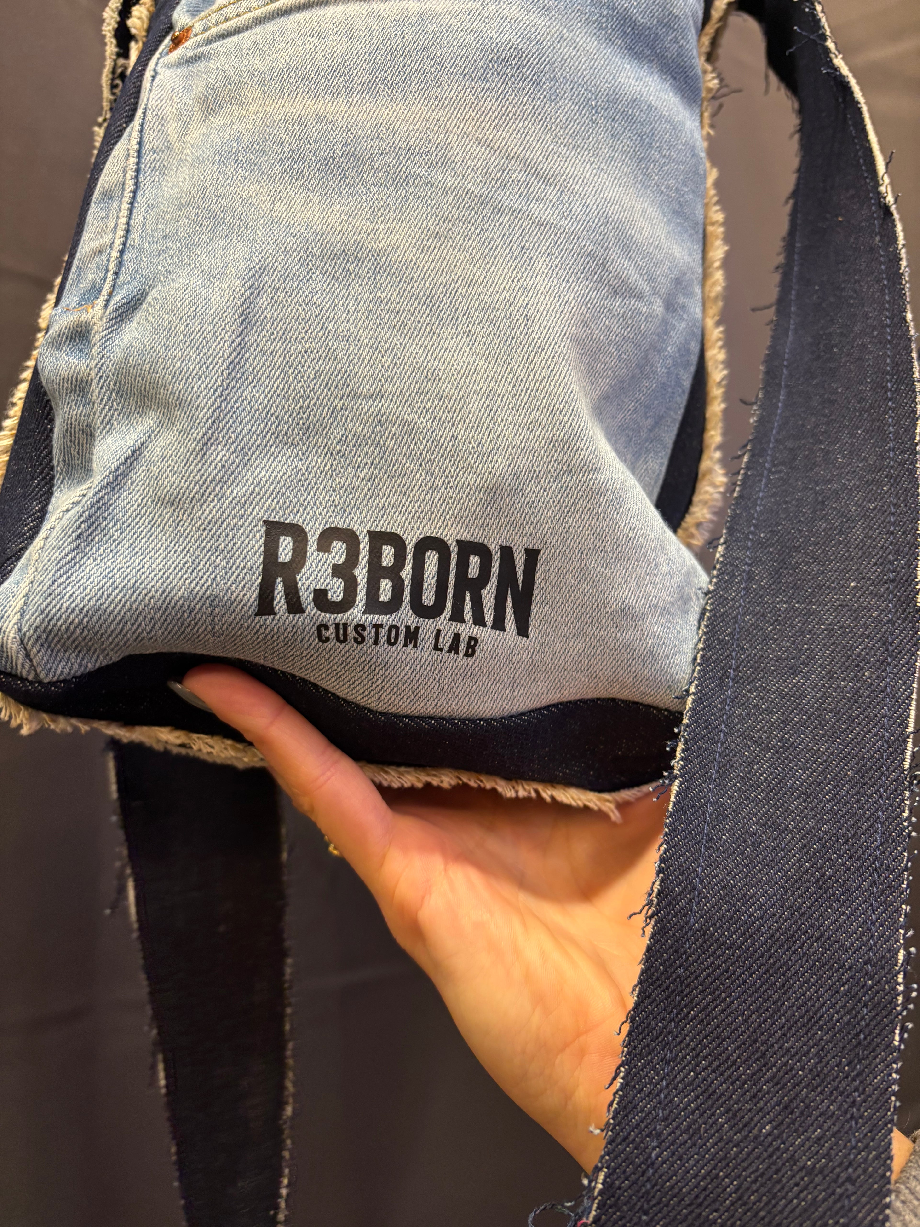 Tracolla Levi’s in denim Custom | R3BORN