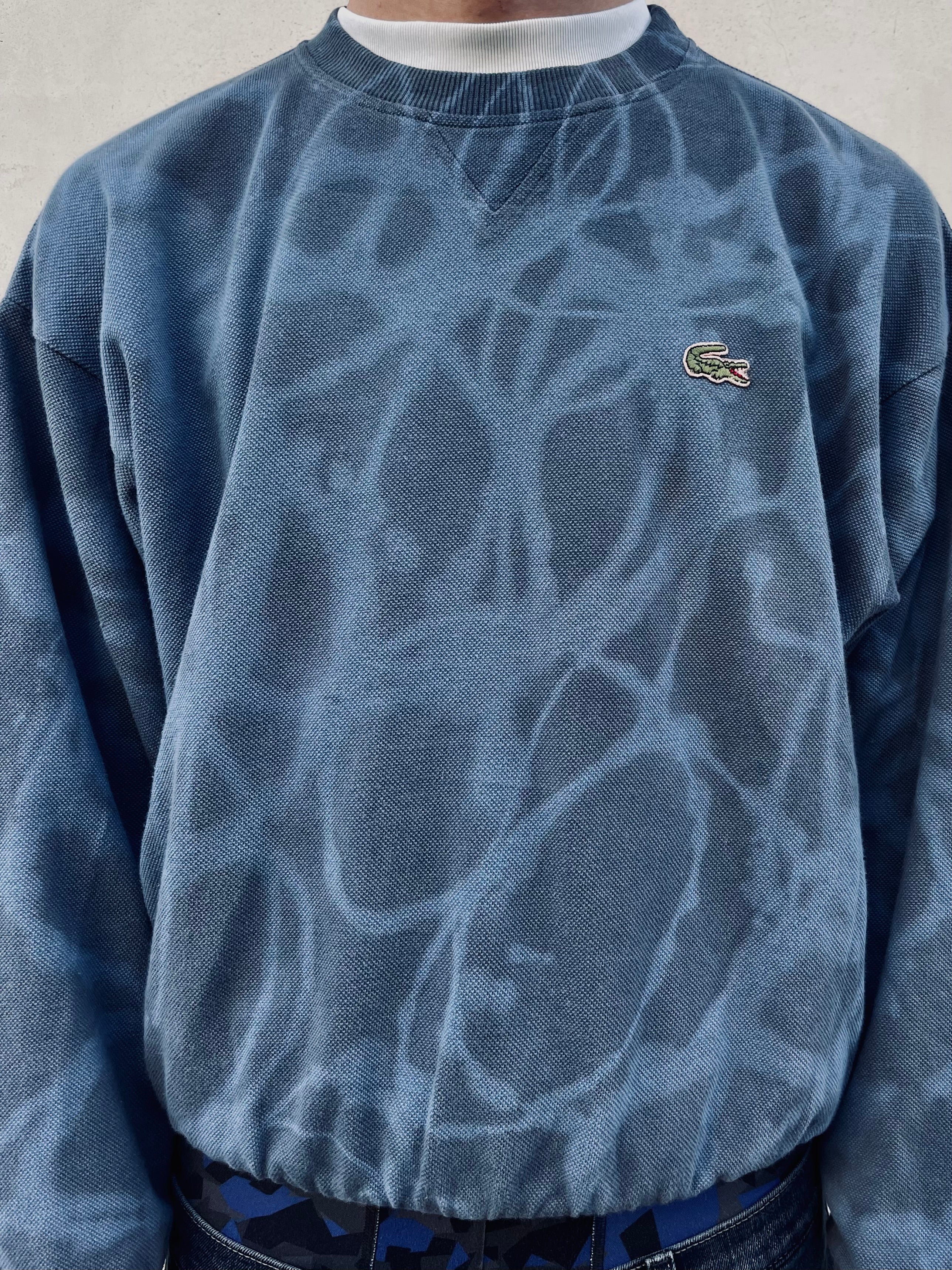 Pullover Vintage Lacoste Anni 90 Custom Uomo M | R3BORN