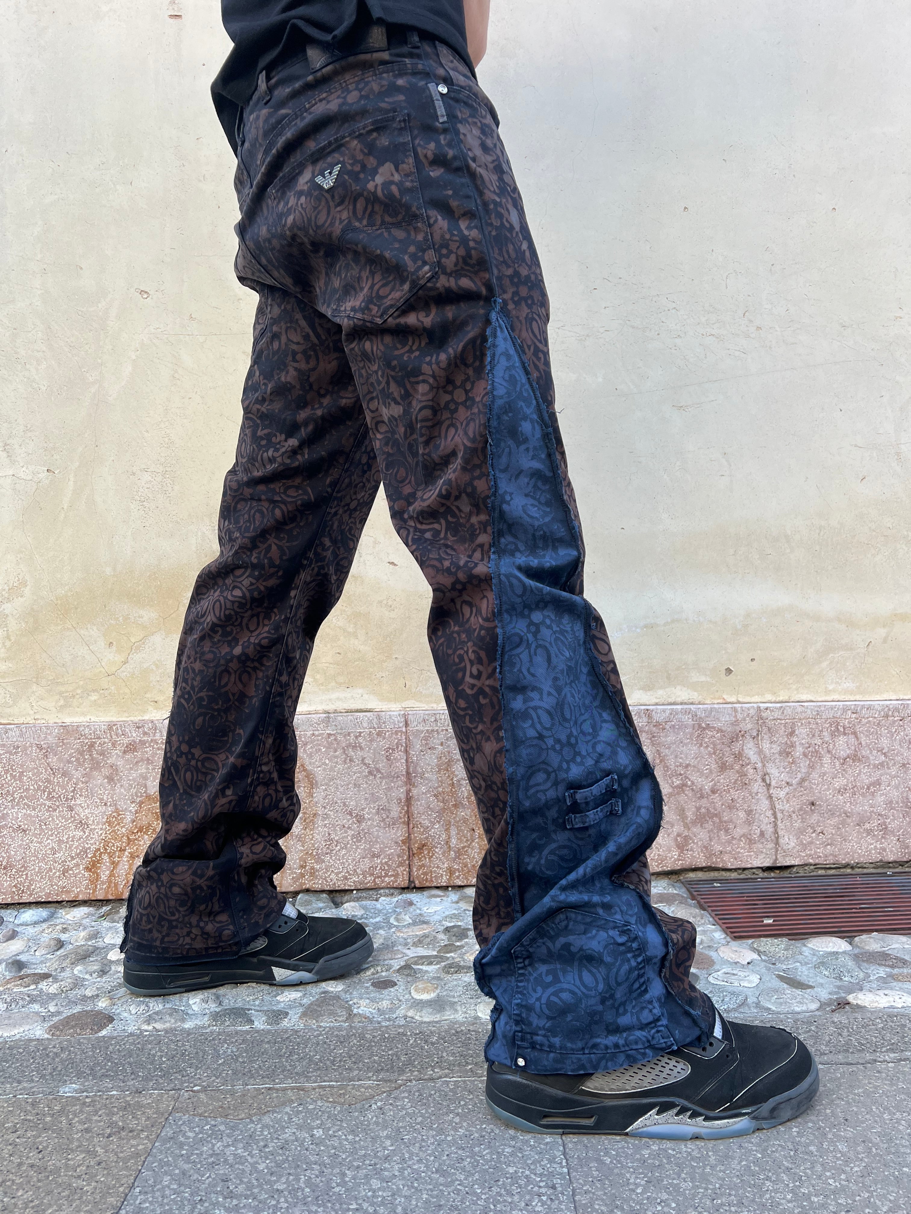 Pantaloni Flare Armani Jeans Custom - M uomo | R3BORN