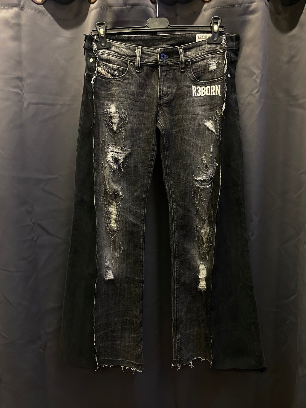 Y2K Diesel Custom Jeans (S) | R3BORN