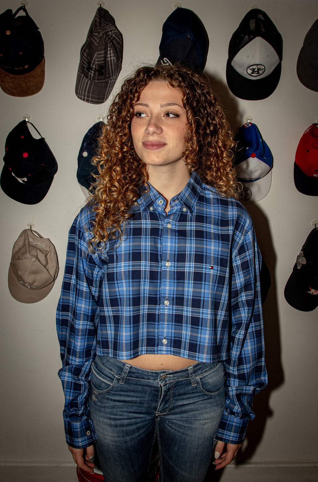 Camicia crop Tommy Hilfiger Custom - donna XL | R3BORN