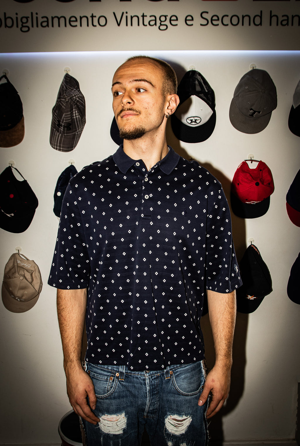 Polo crop Ralph Lauren Custom - uomo L | R3BORN