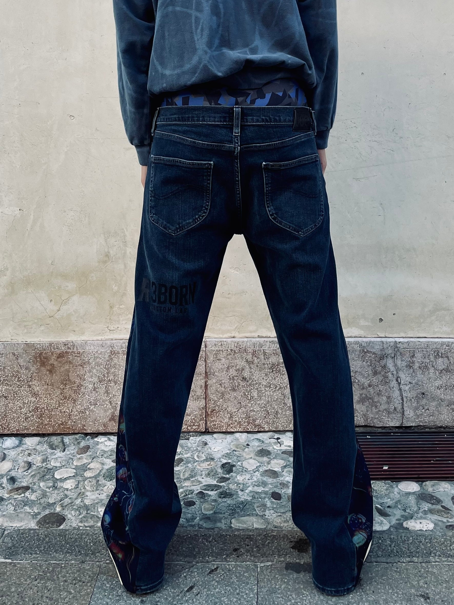 Jeans flare Y2K Lee Custom - uomo M | R3BORN