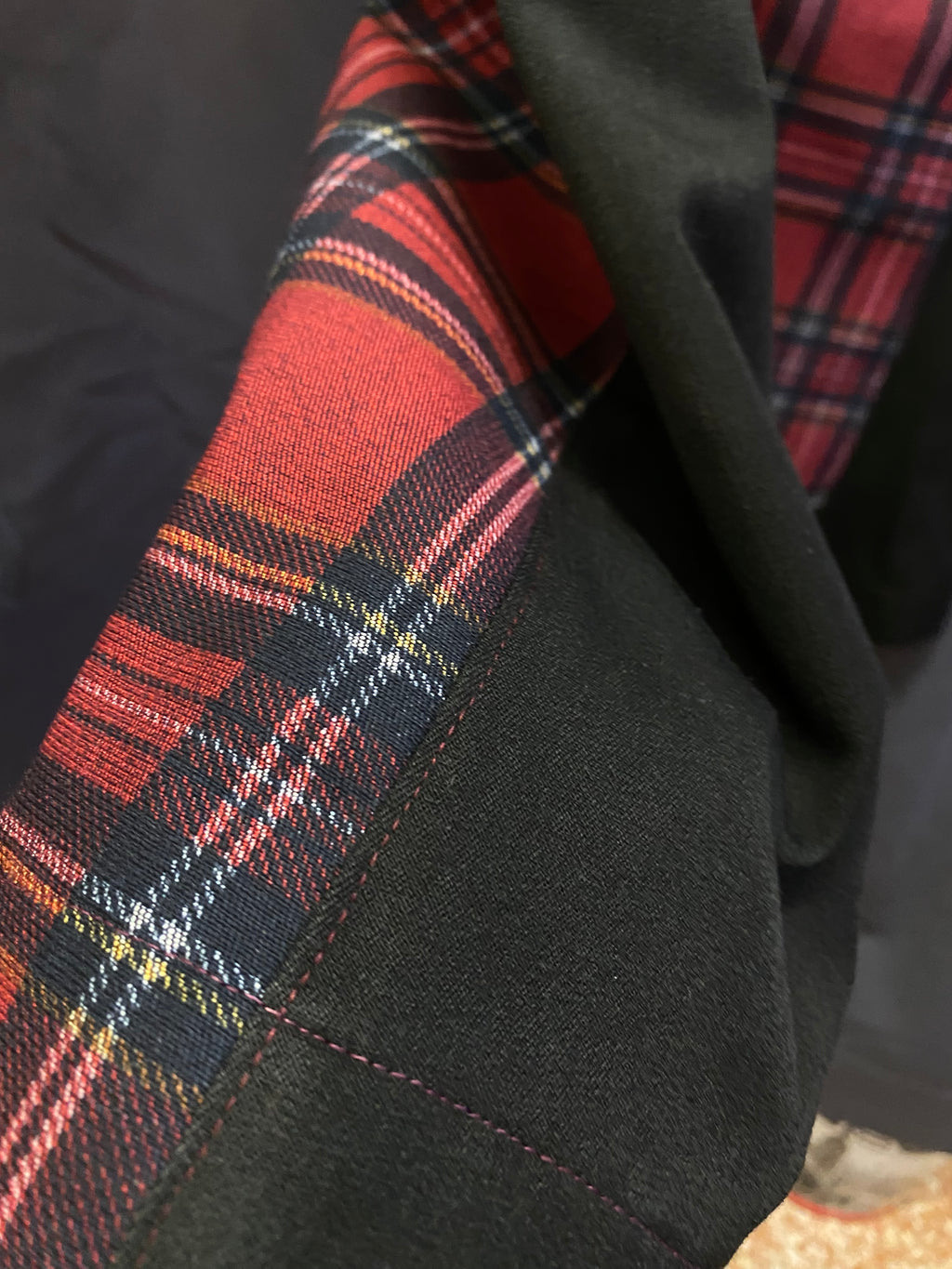 Pantalone a zampa tartan Rose D. Custom - donna M | R3BORN