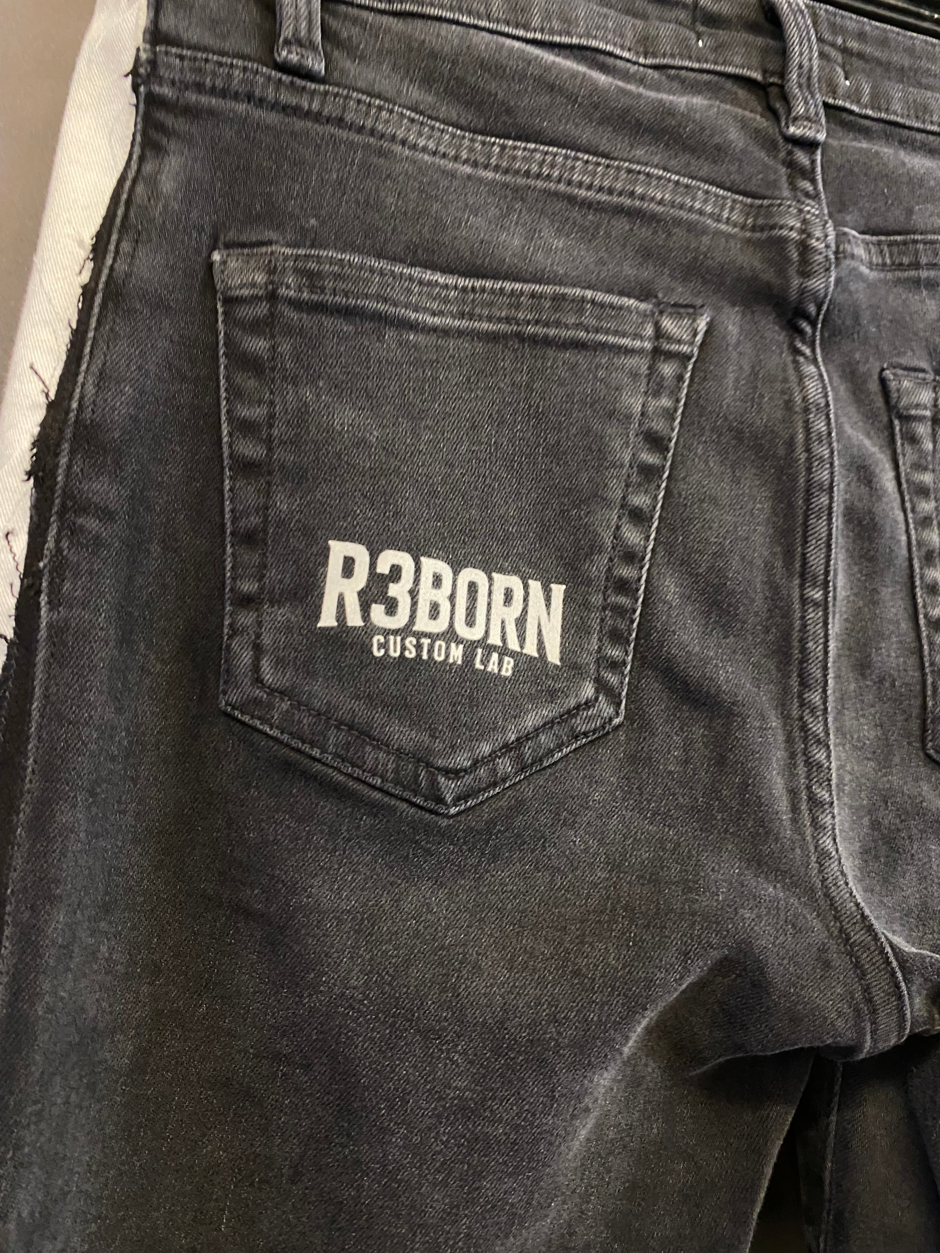 Carhartt Women's Stretch Black Custom Jeans M | R3BORN