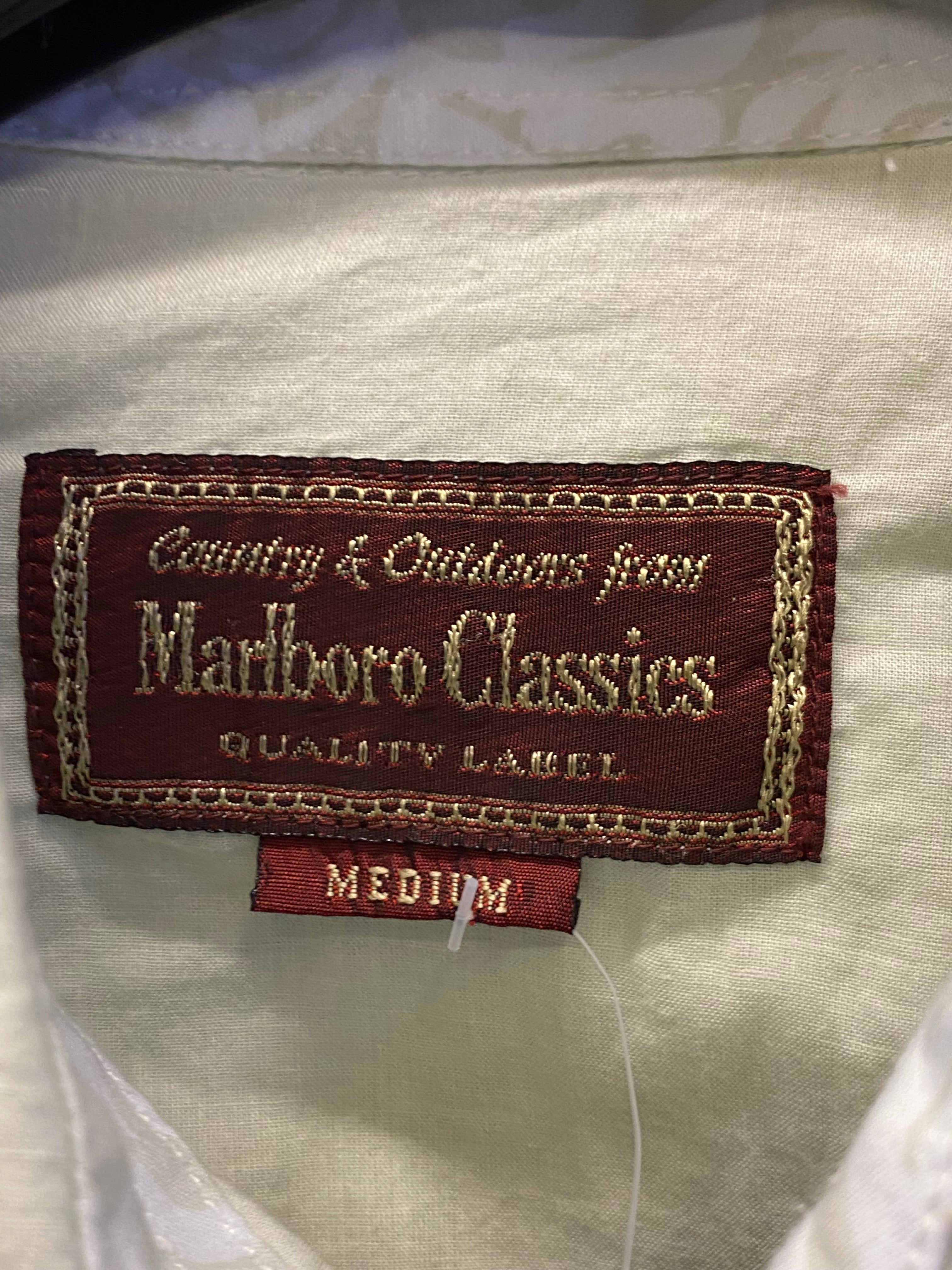 Camicia crop Marlboro Classics Custom - m oversize donna | R3BORN