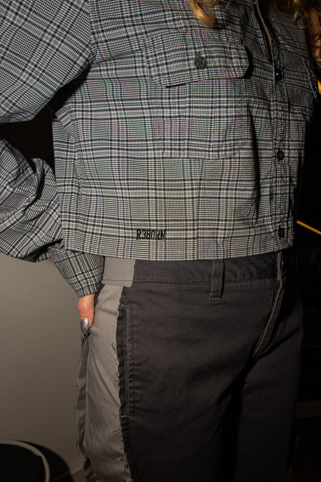 Camicia crop Calvin Klein Custom - XXL donna | R3BORN