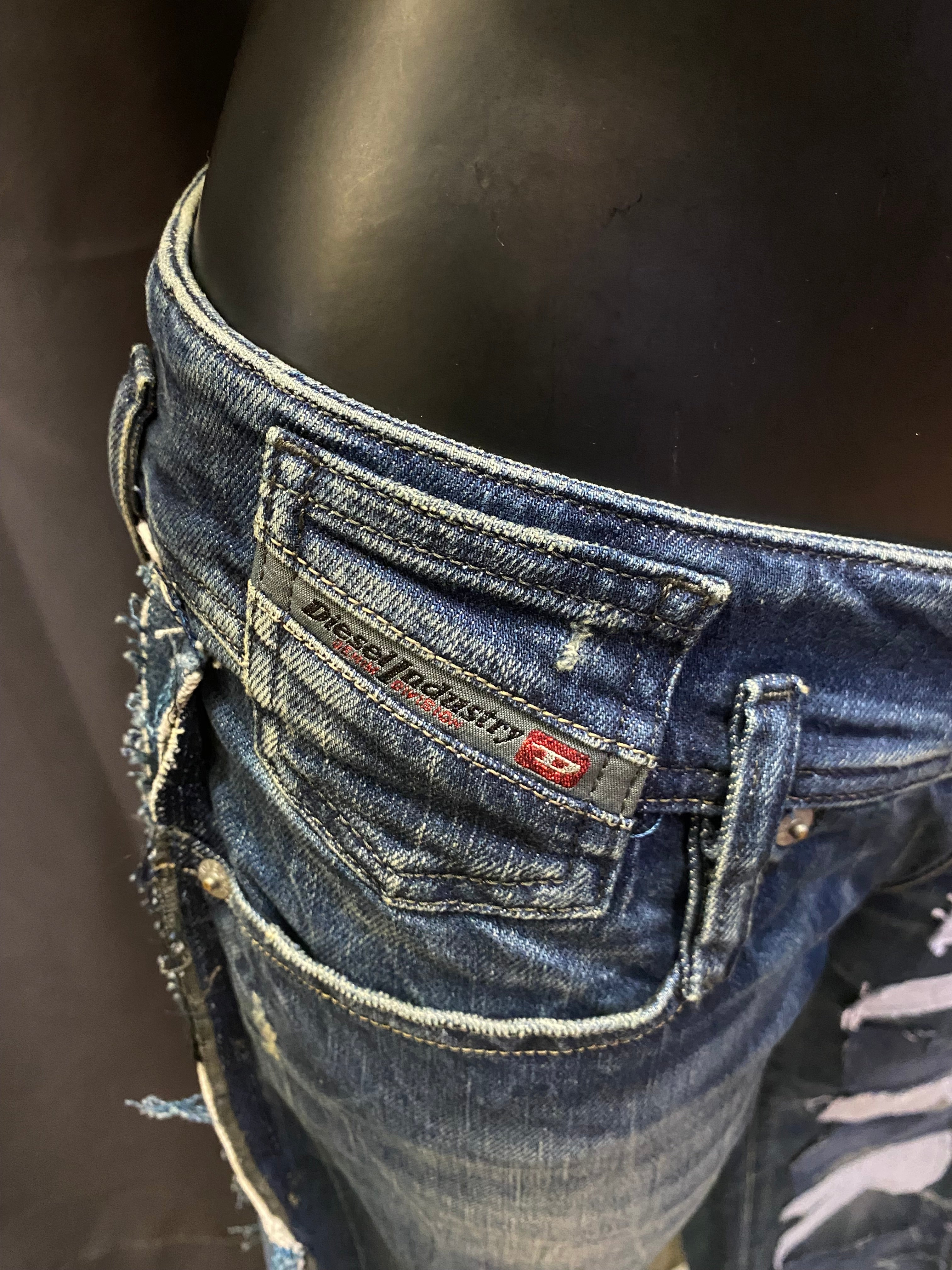 Jeans Y2K Flare Diesel Custom - donna XS | R3BORN