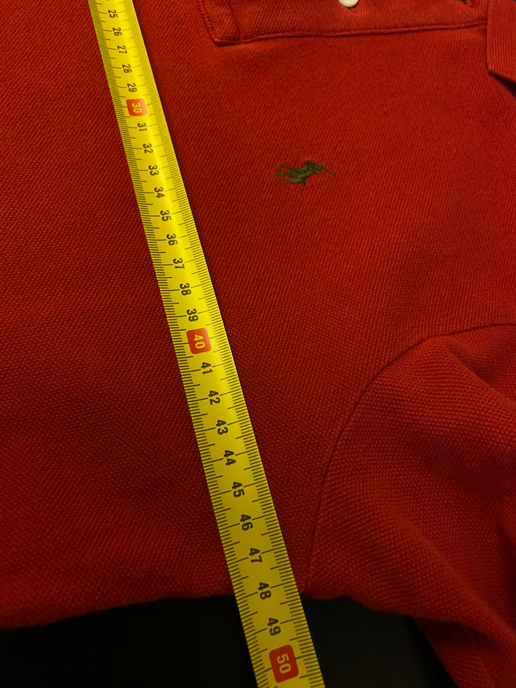 Polo crop Ralph Lauren a maniche lunghe Custom - donna M | R3BORN