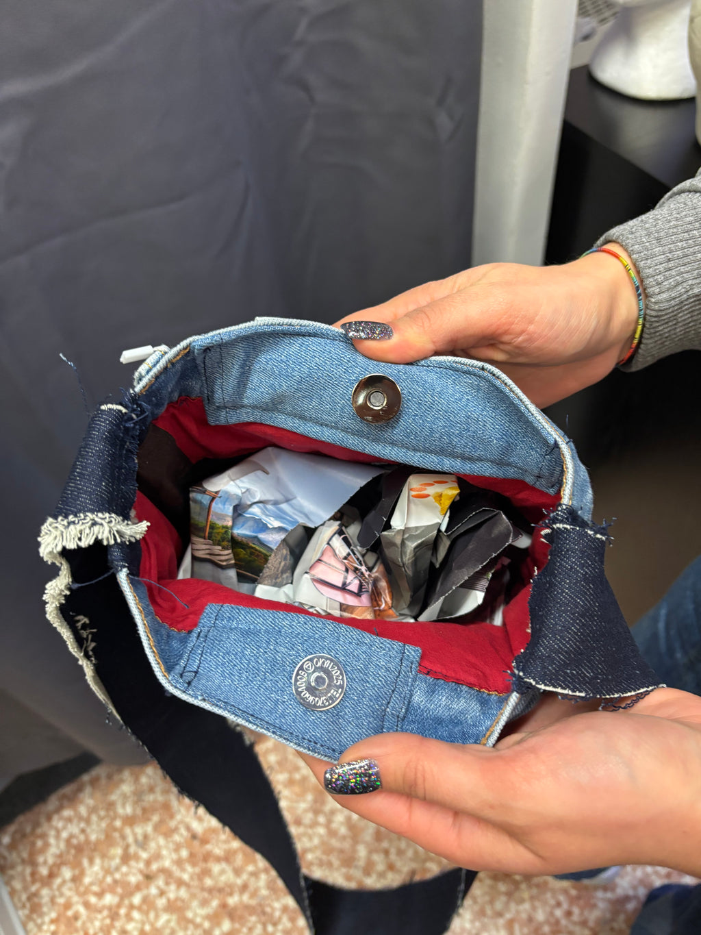 Tracolla Levi’s in denim Custom | R3BORN