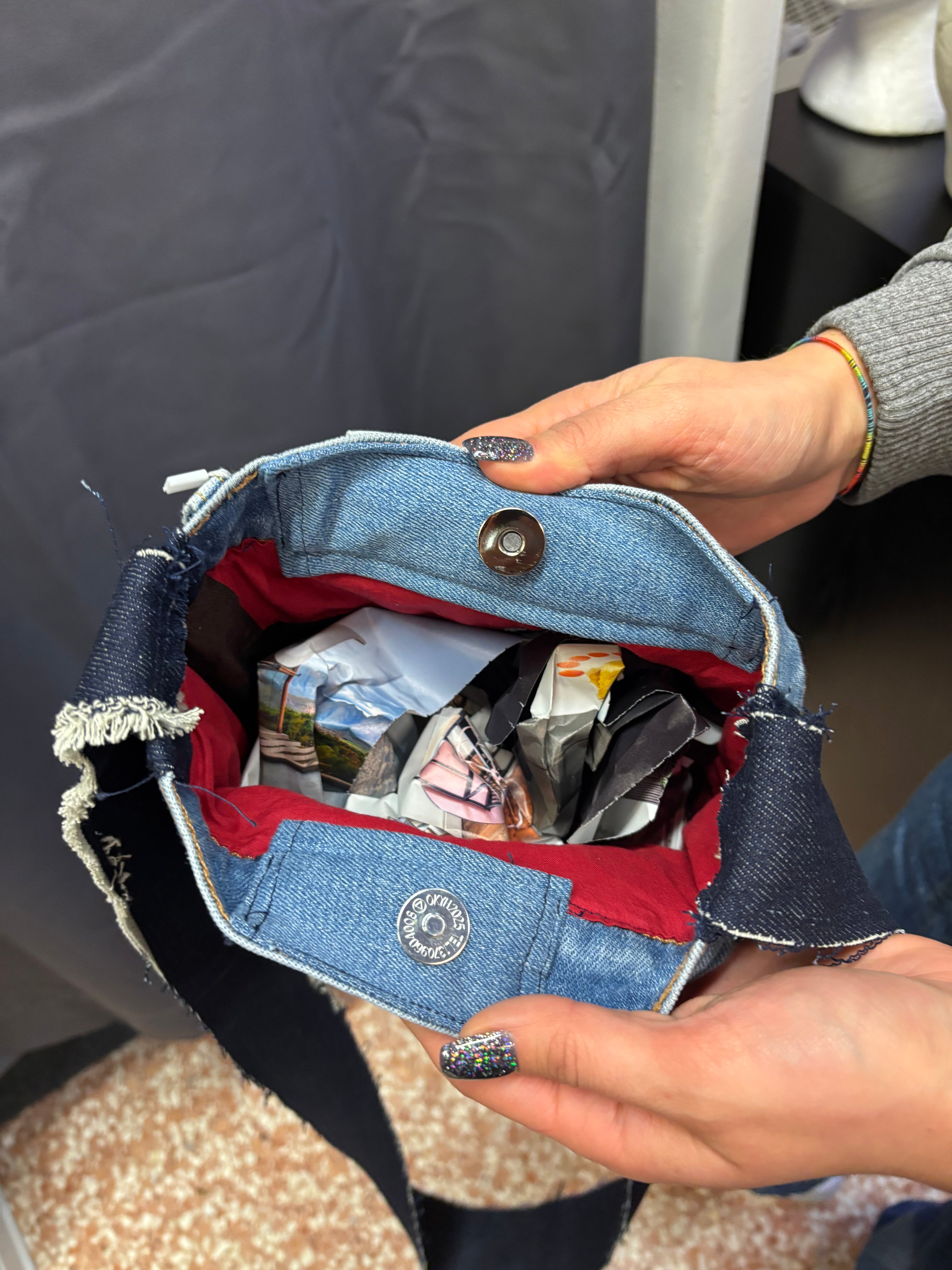 Tracolla Levi’s in denim Custom | R3BORN