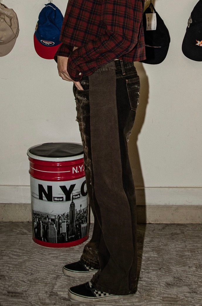 Jeans flare Y2K Sexy Woman Custom - donna L | R3BORN