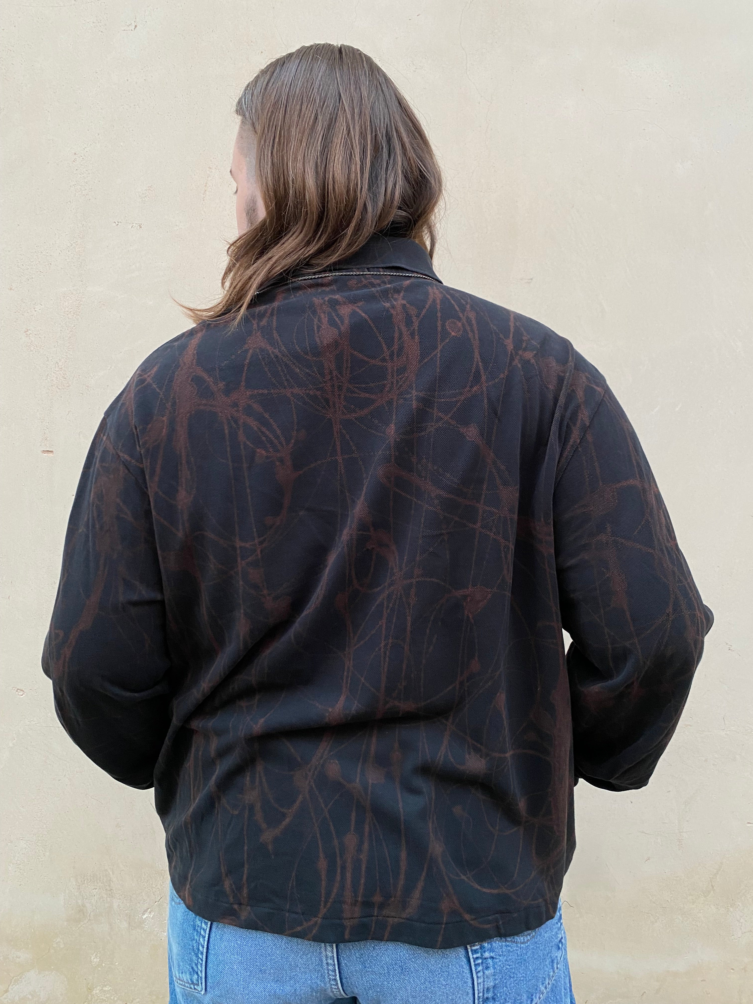 Polo crop Ralph Lauren a maniche lunghe Custom - uomo XXL | R3BORN