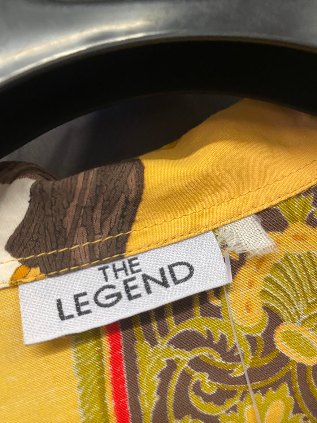 The Legend Custom Baroque Vintage Crop Shirt - Women's Large | R3BORN