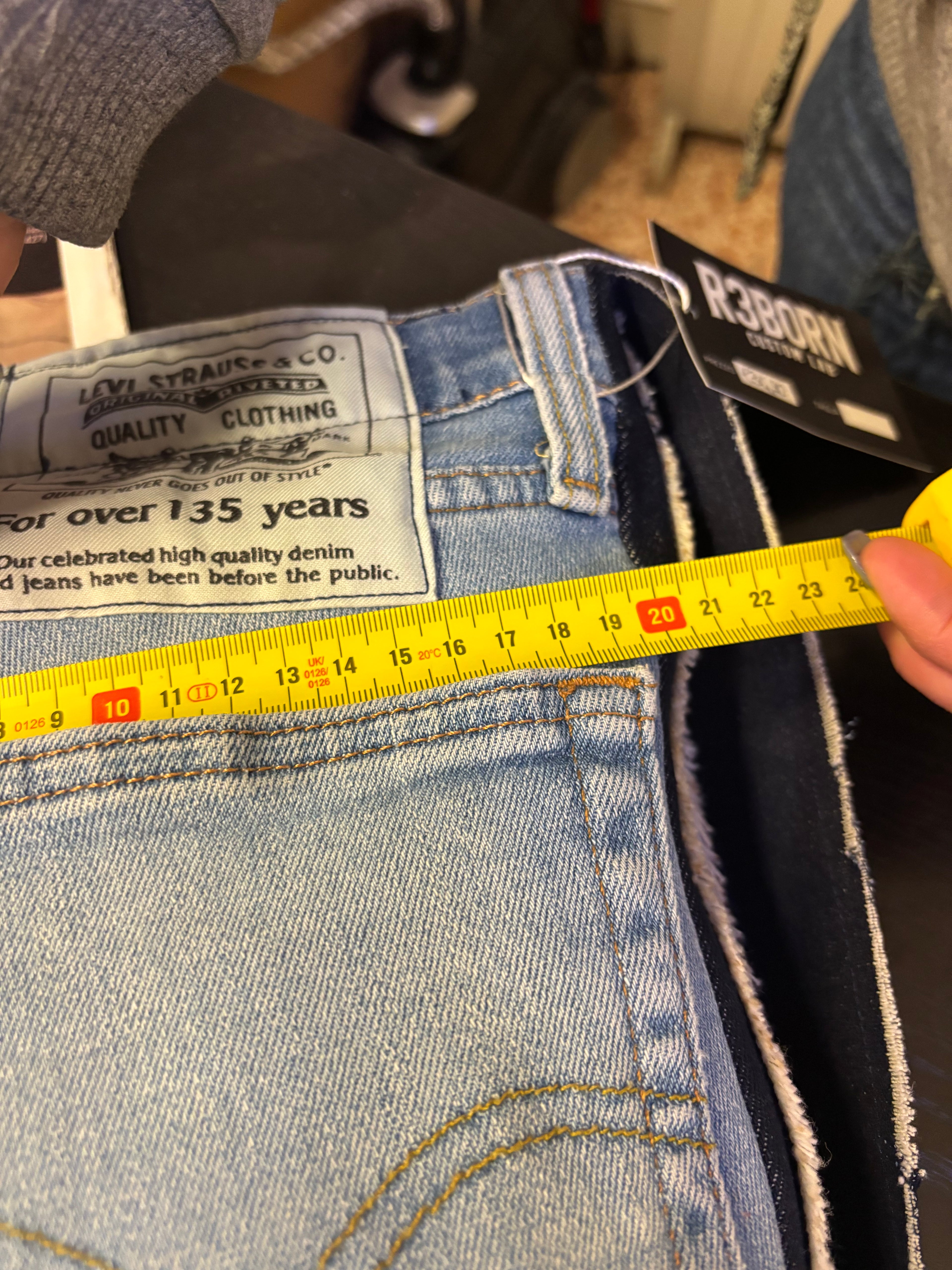 Tracolla Levi’s in denim Custom | R3BORN