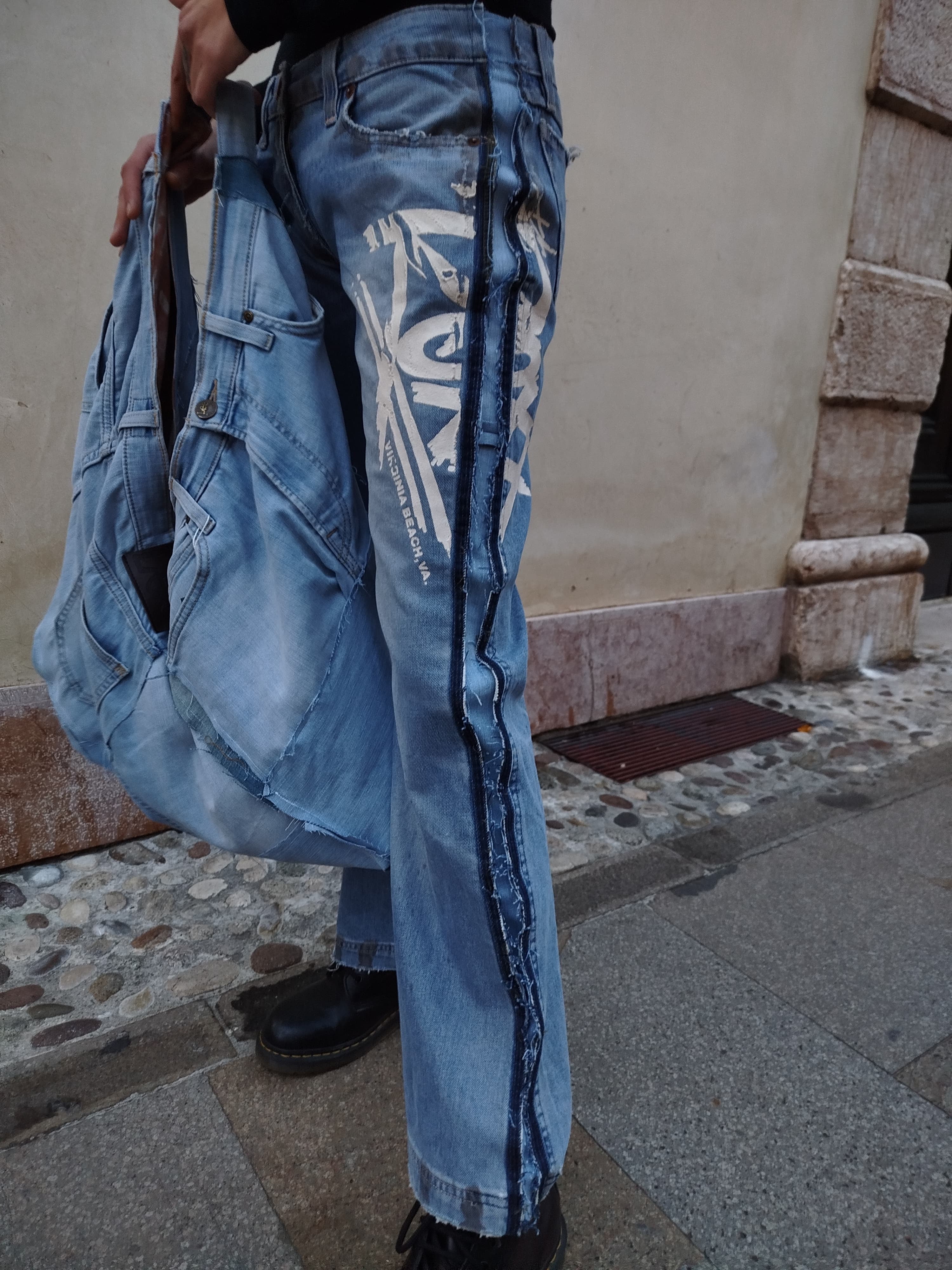 Jeans Bootcut Y2K Jo. Kang Custom - donna S | R3BORN