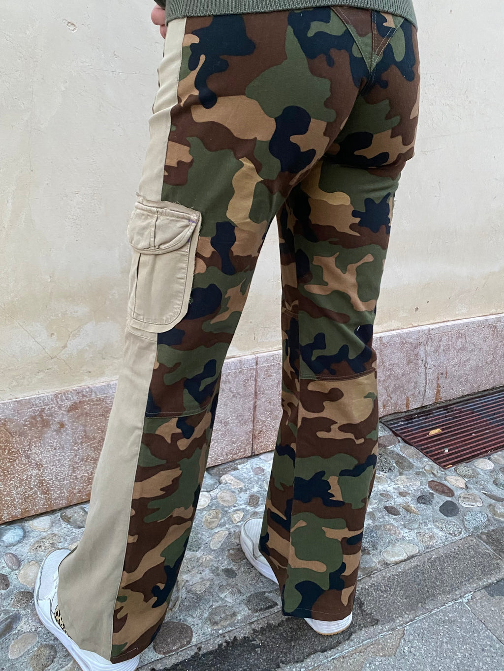 Pantalone militare Flare Milano Je T’Adore - donna M