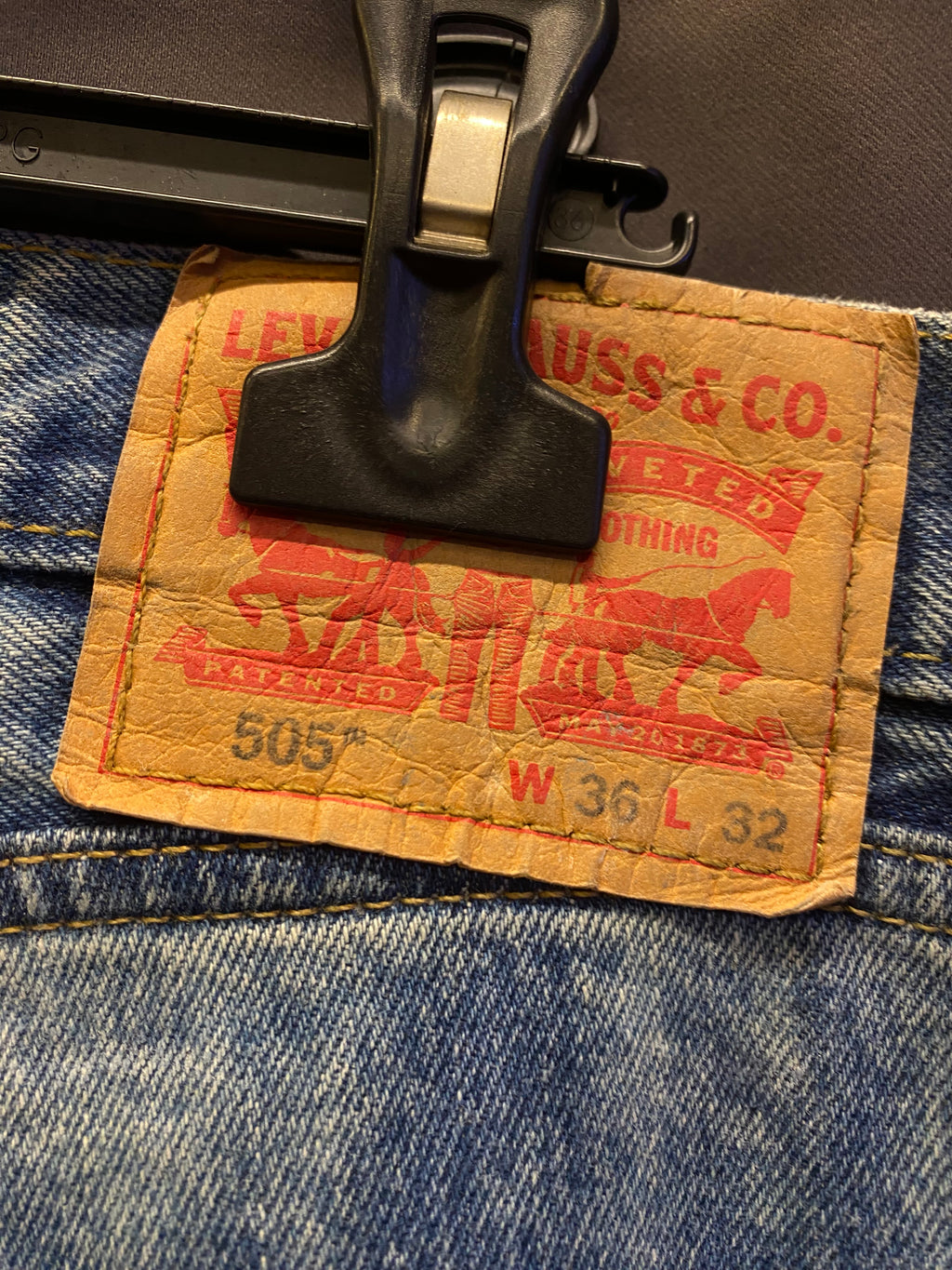 Jeans Baggy Levi’s 505 Custom - Uomo L | R3BORN