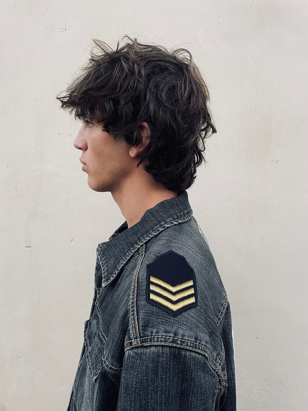 Giacca in denim Y2K Custom (XL) | R3BORN