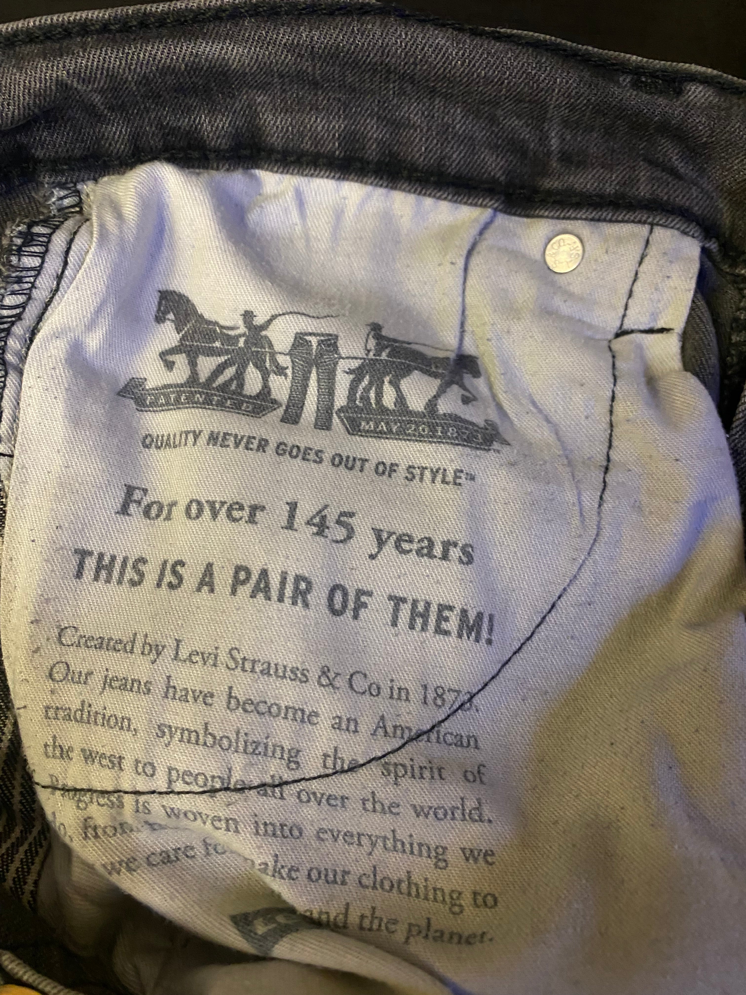 Jeans flare vintage Levi’s big E Custom - M uomo | R3BORN