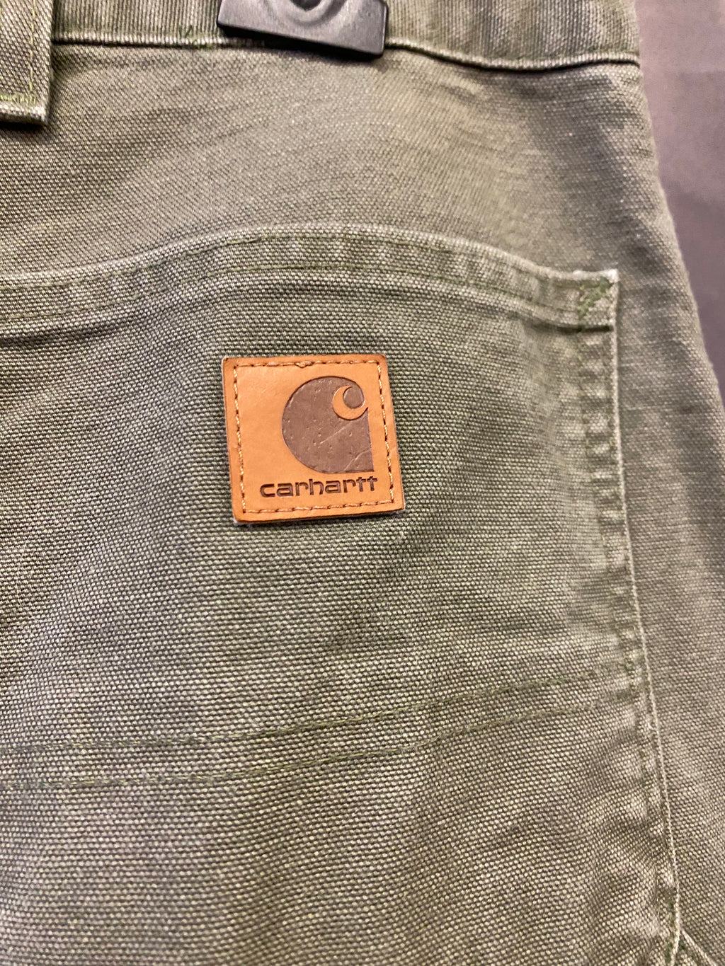 Jeans Baggy Carhartt Carpenter Custom Cachi Uomo M | R3BORN