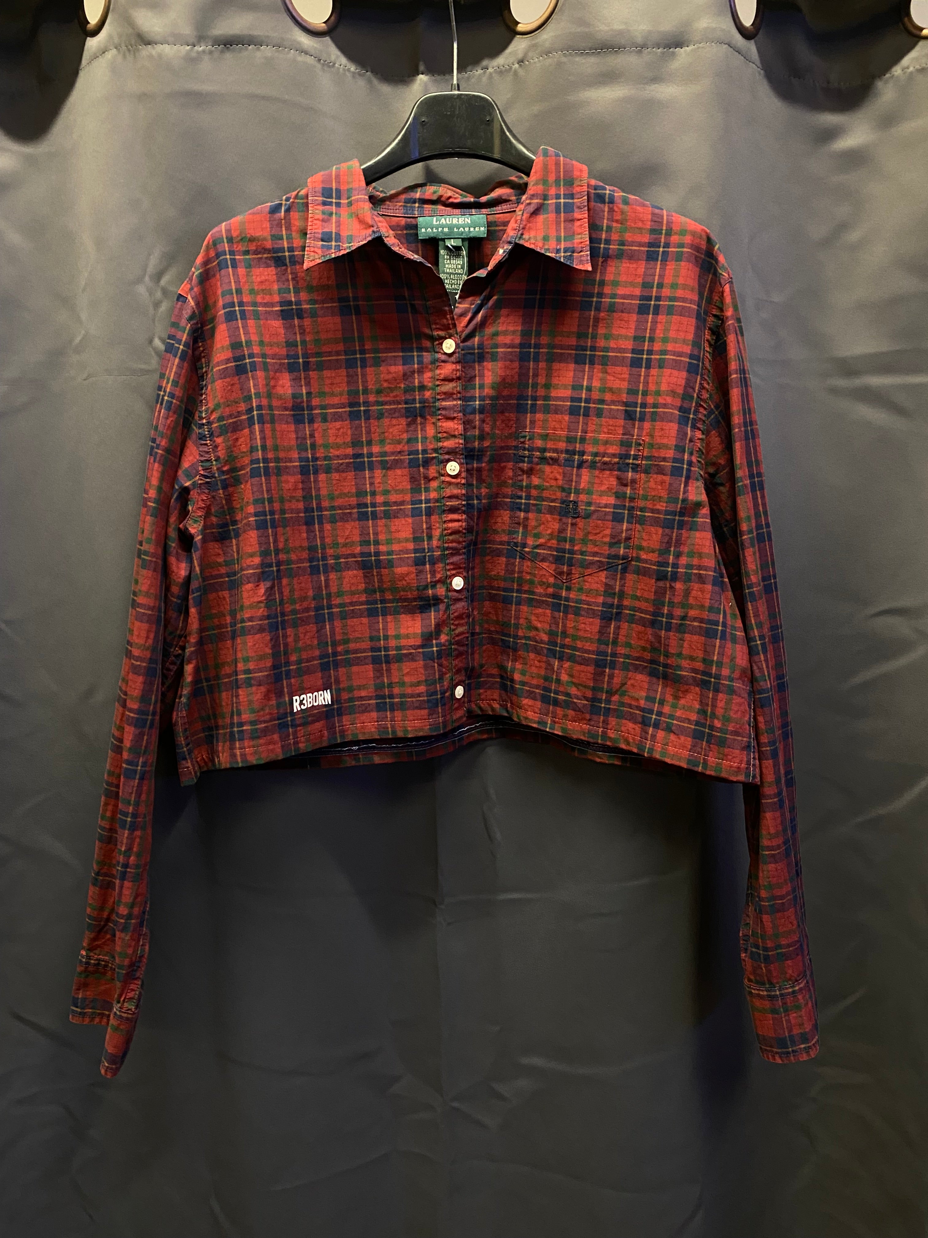 Camicia crop Lauren Ralph Lauren Custom - donna L | R3BORN