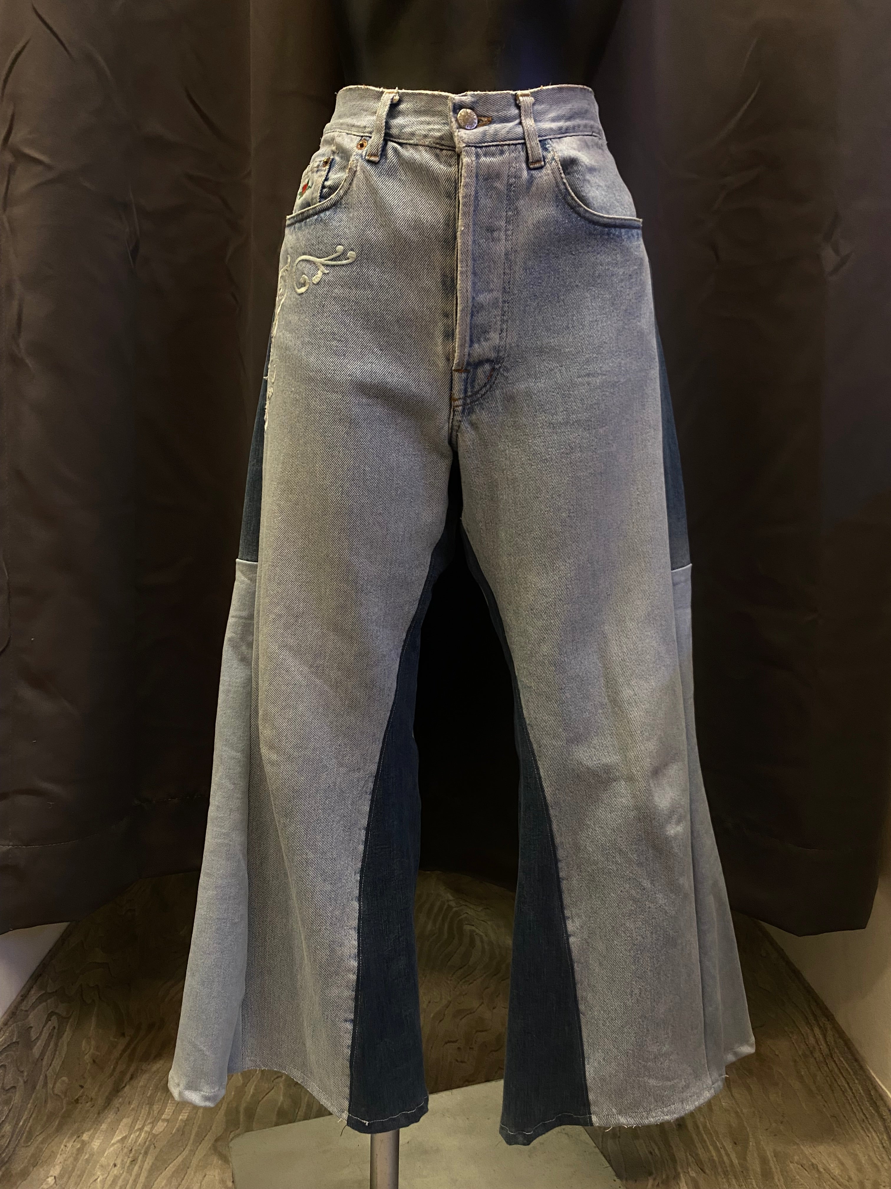 Jeans vintage Baggy El Charro Custom - donna L | R3BORN