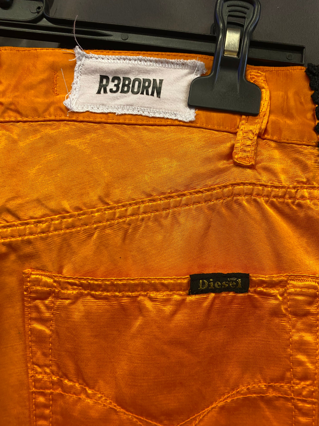 Diesel Y2K Custom Ruffle Mini Skirt - Size S | R3BORN