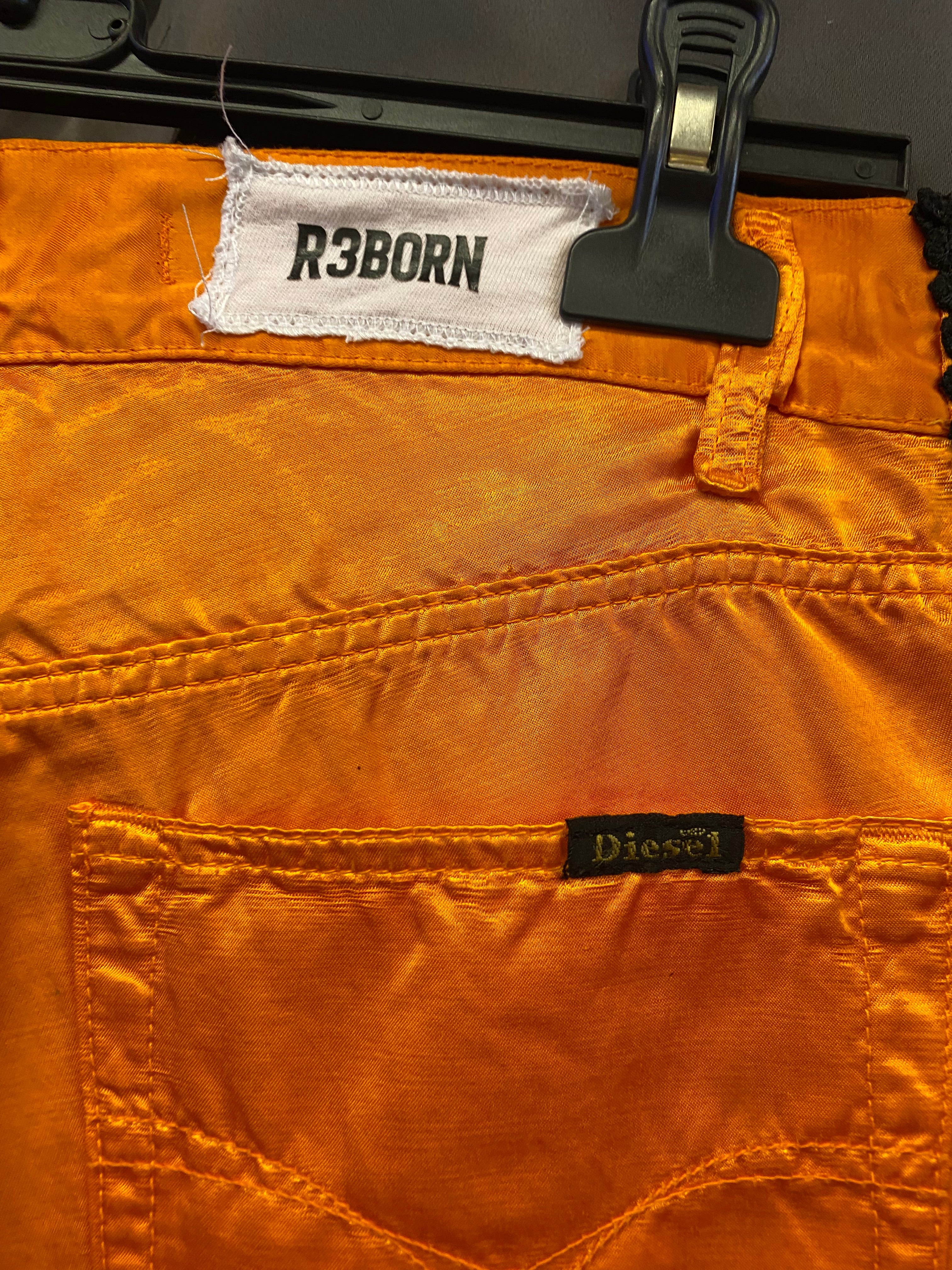 Diesel Y2K Custom Ruffle Mini Skirt - Size S | R3BORN