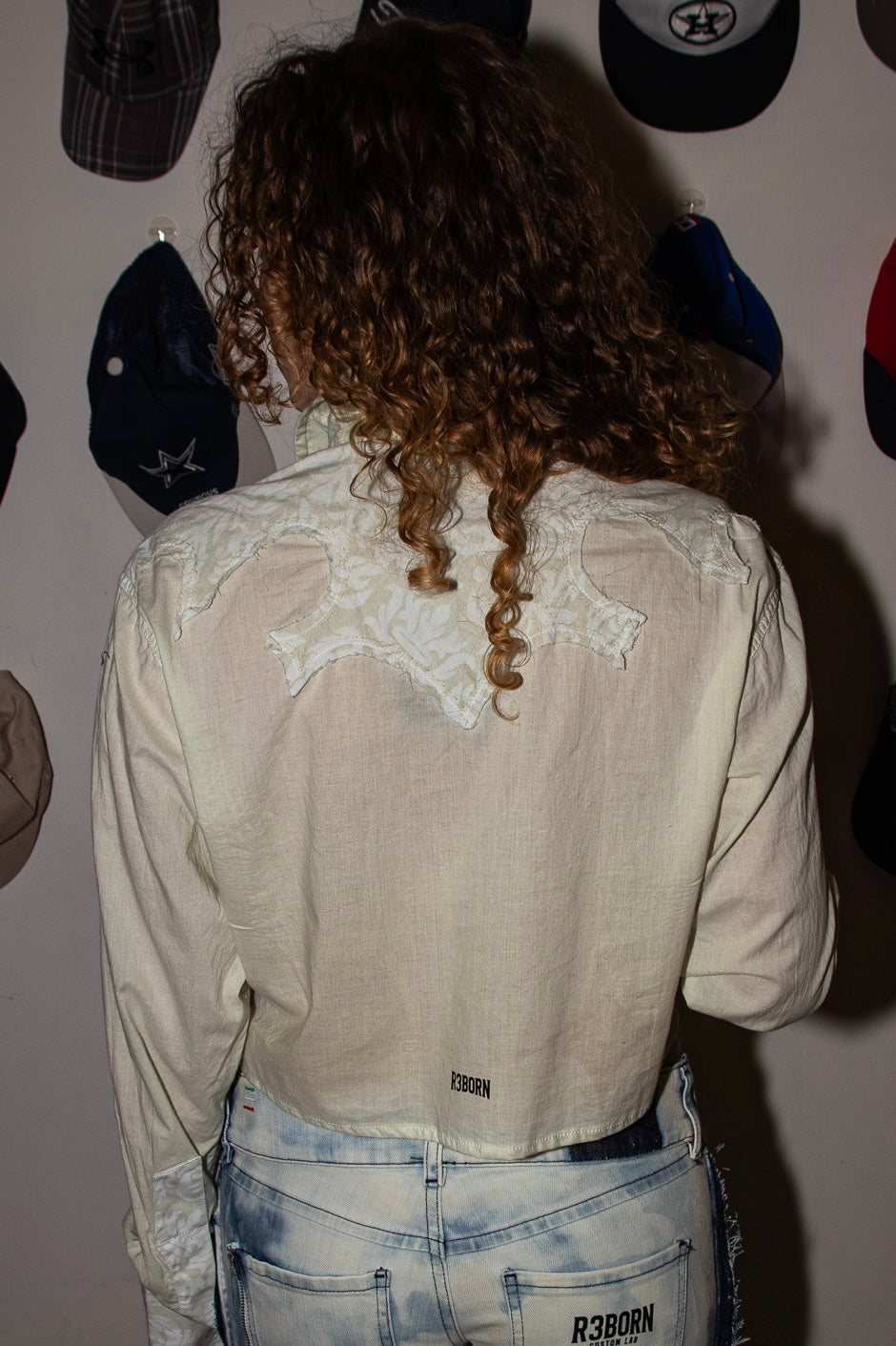 Camicia crop Marlboro Classics Custom - m oversize donna | R3BORN