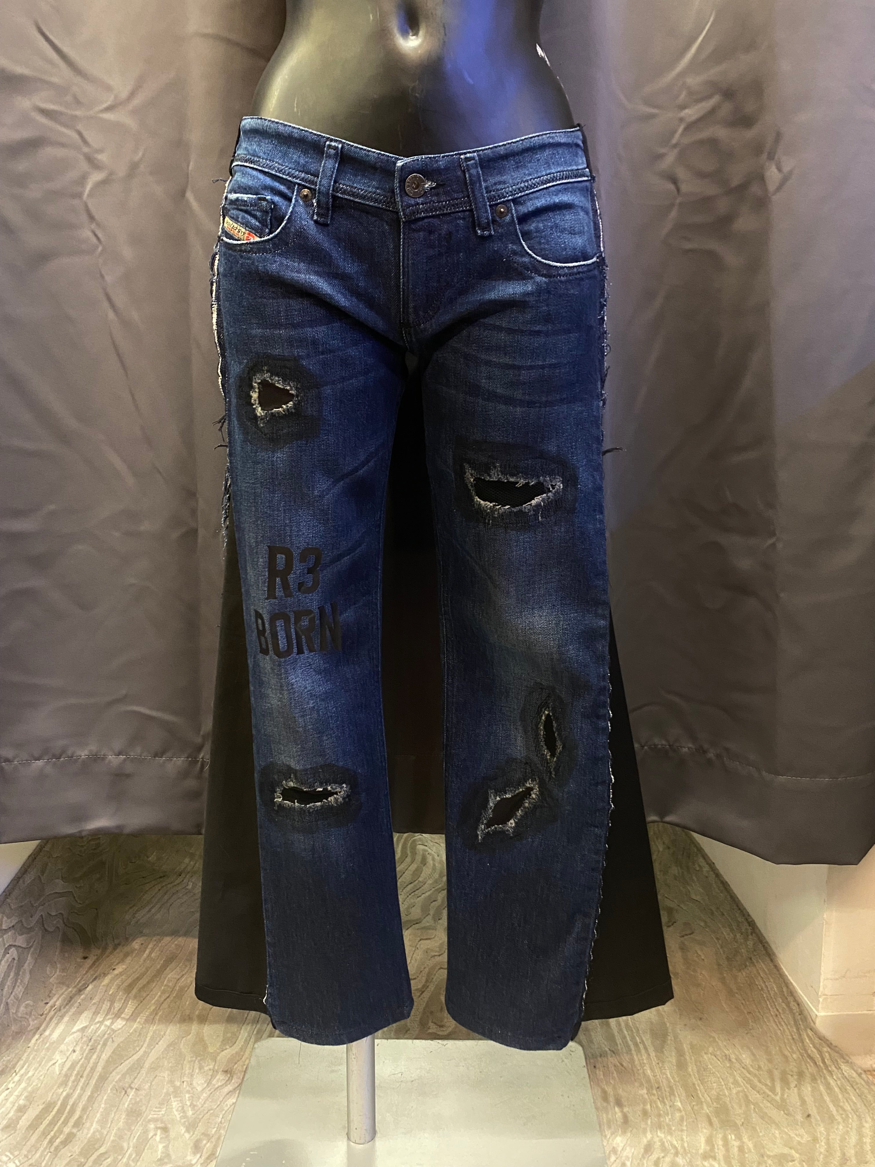 Jeans Diesel Y2K Flare Custom - donna S | R3BORN