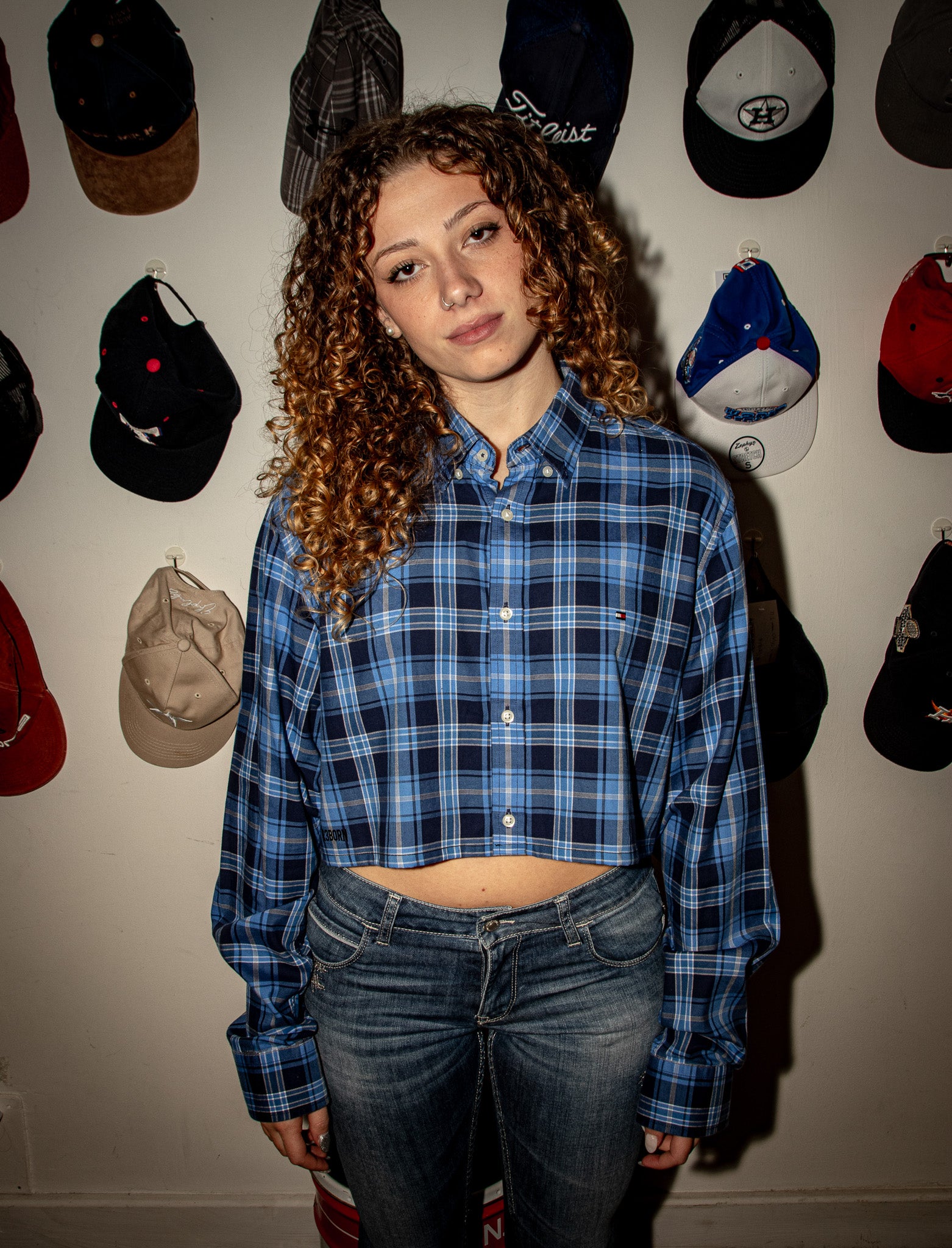 Camicia crop Tommy Hilfiger Custom - donna XL | R3BORN