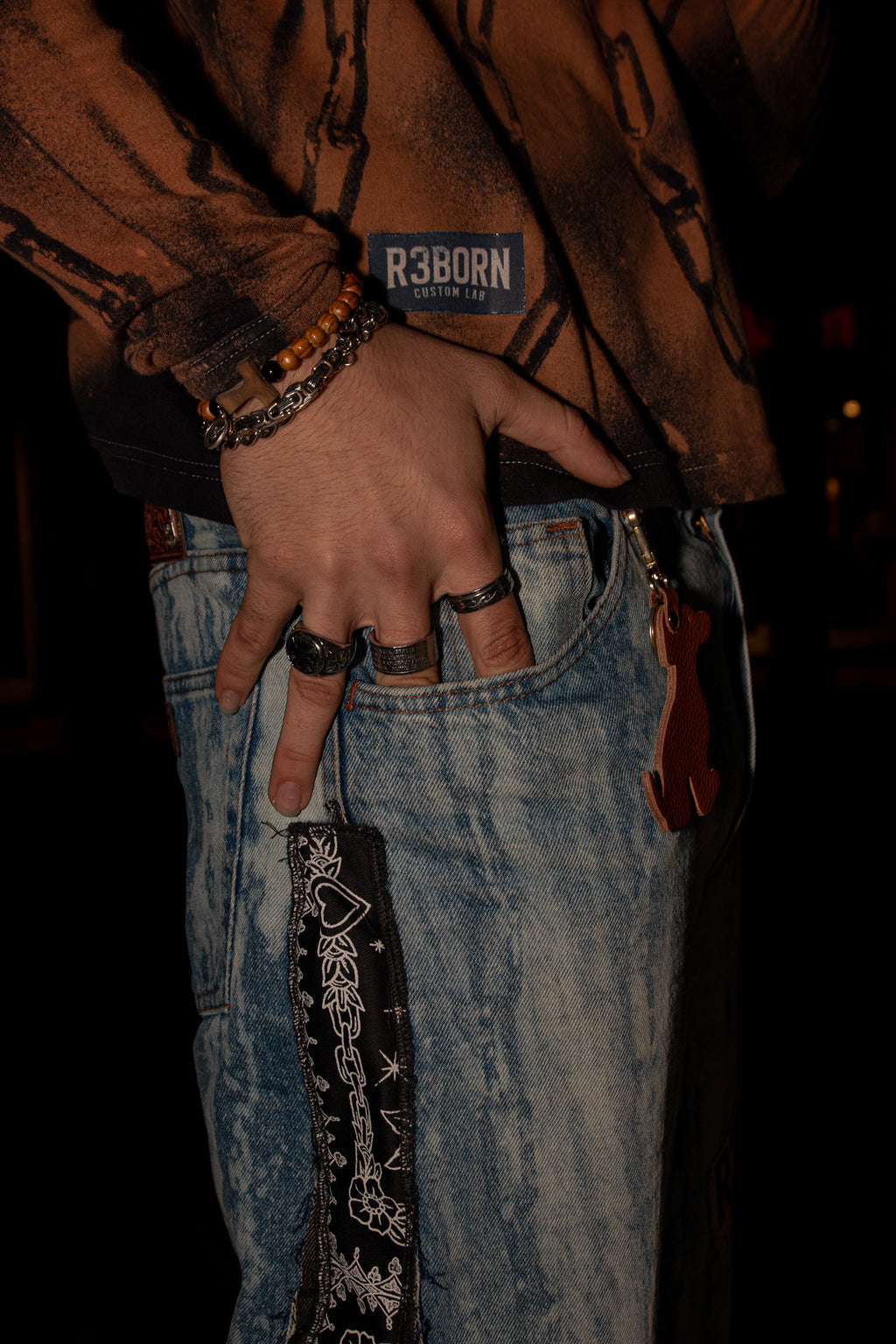 Jeans flare vintage Valentino Custom (M)