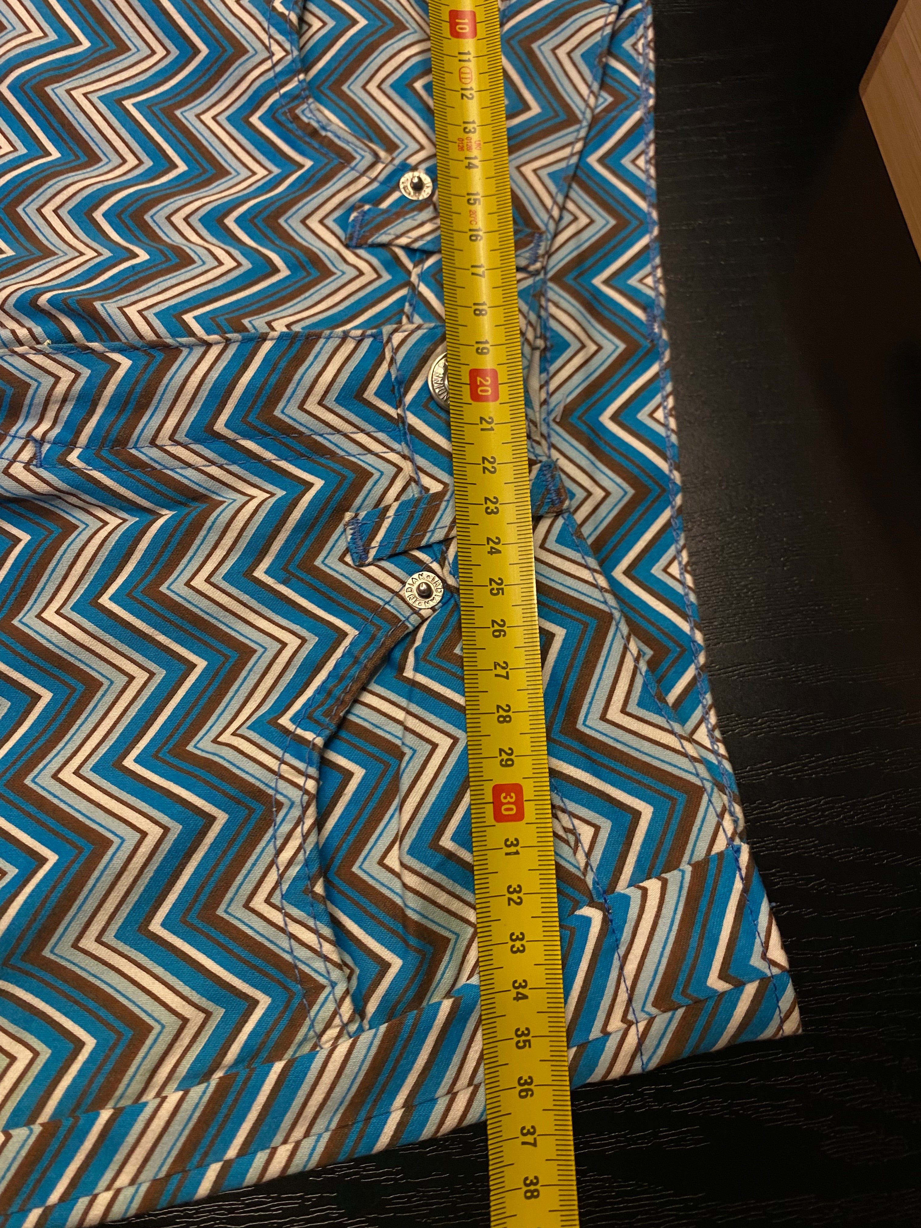 Minigonna Y2K con balze Custom Indian Rose - donna S | R3BORN