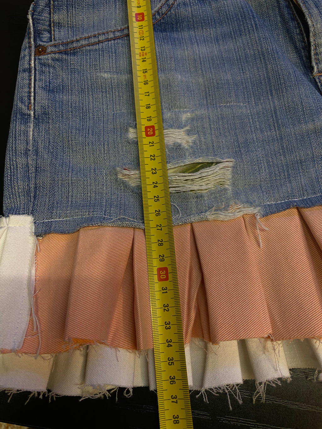 Mini gonna Levi’s Custom - donna M | R3BORN