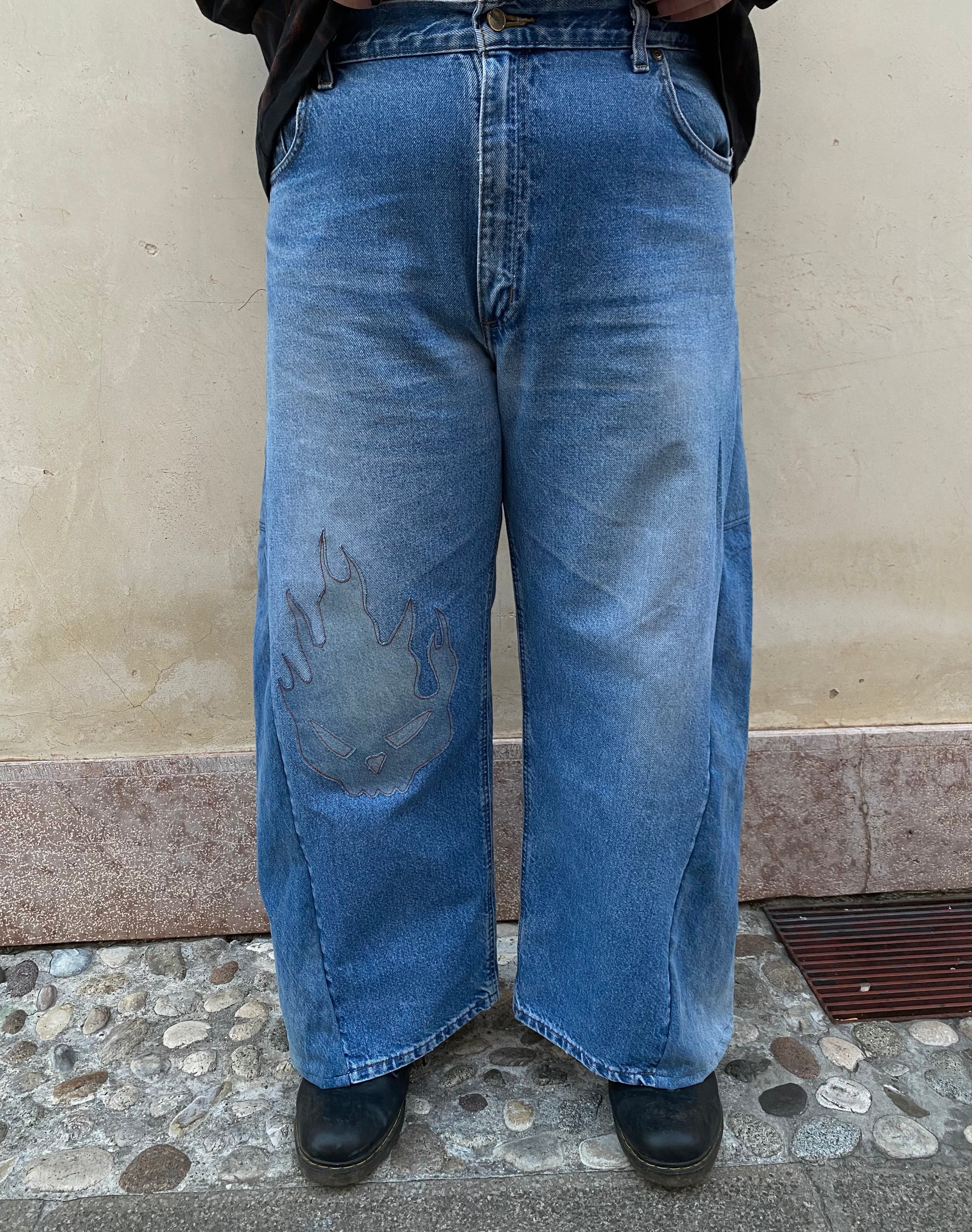 Jeans Baggy Carhartt Custom - Uomo XXL | R3BORN