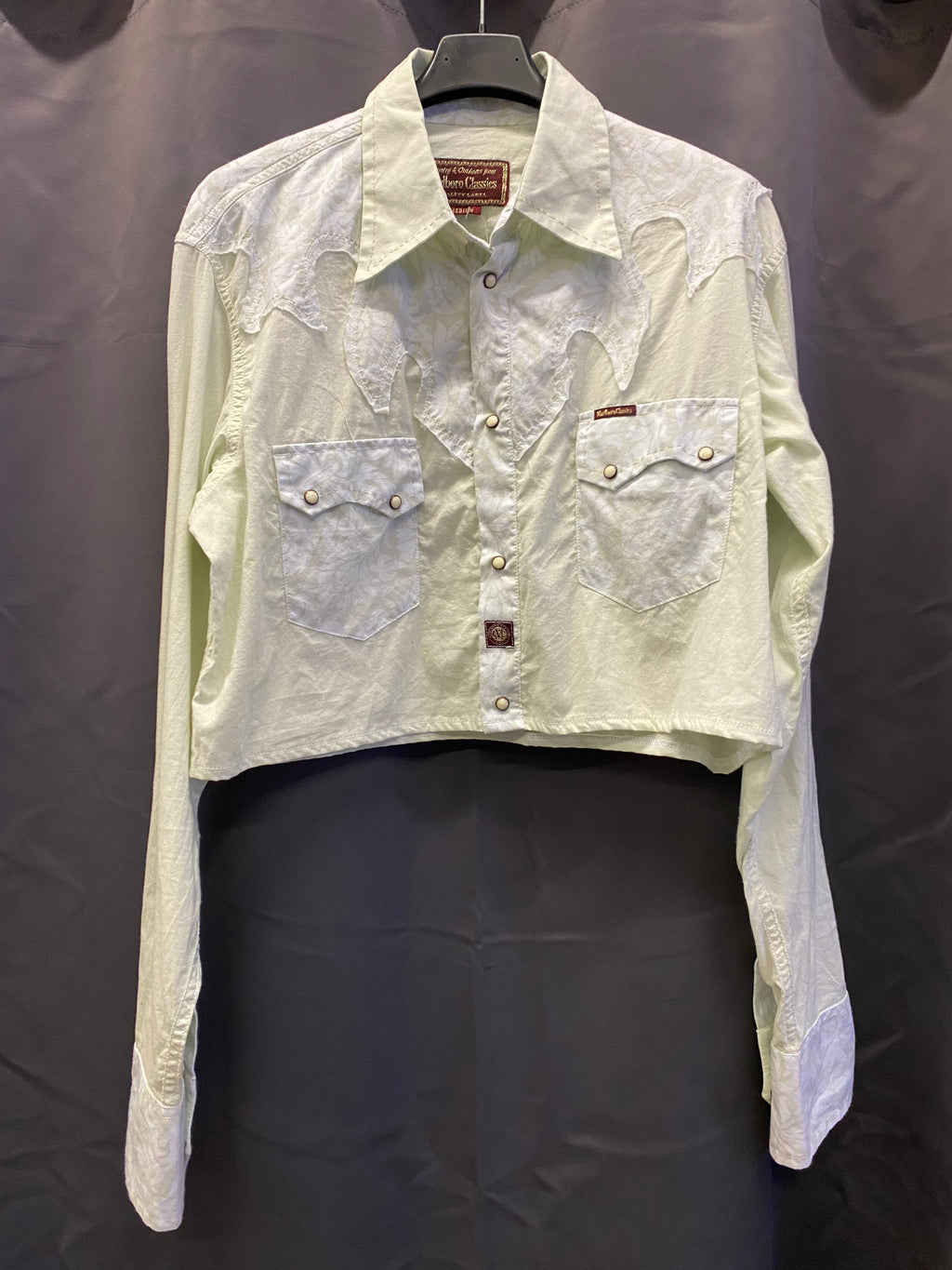Camicia crop Marlboro Classics Custom - m oversize donna | R3BORN
