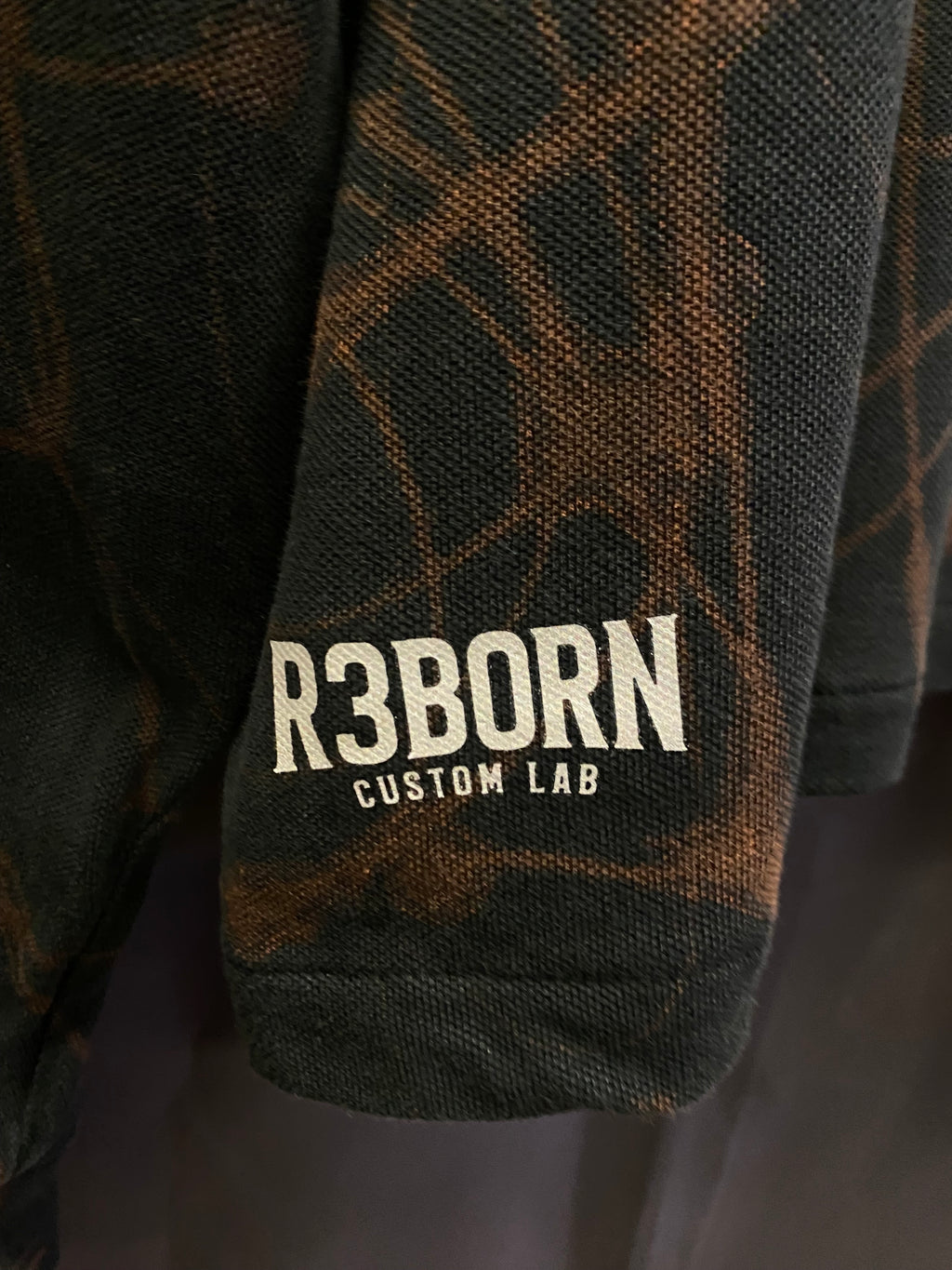 Polo crop Ralph Lauren a maniche lunghe Custom - uomo XXL | R3BORN