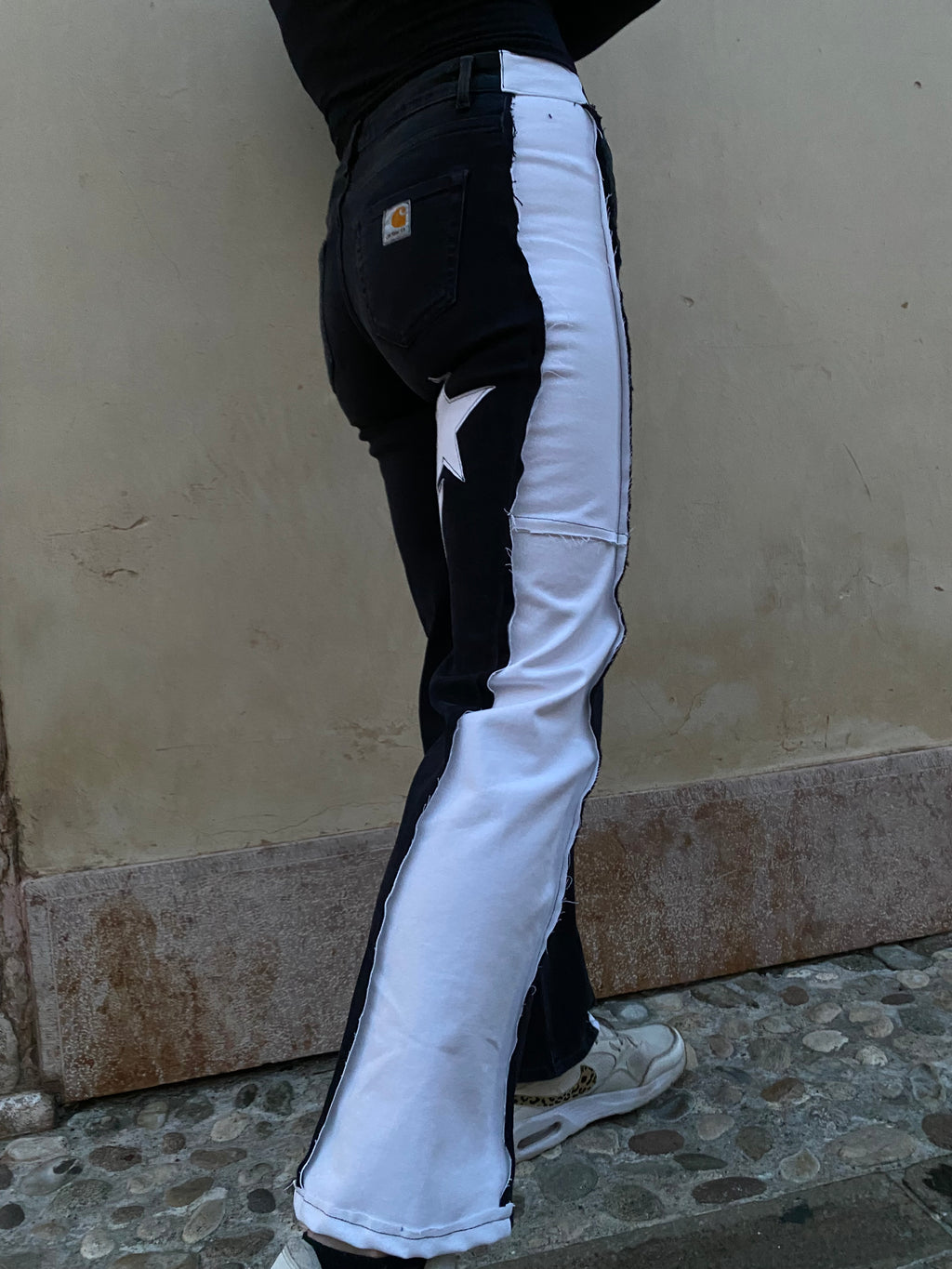 Jeans Carhartt Neri Elasticizzati Custom Donna M | R3BORN