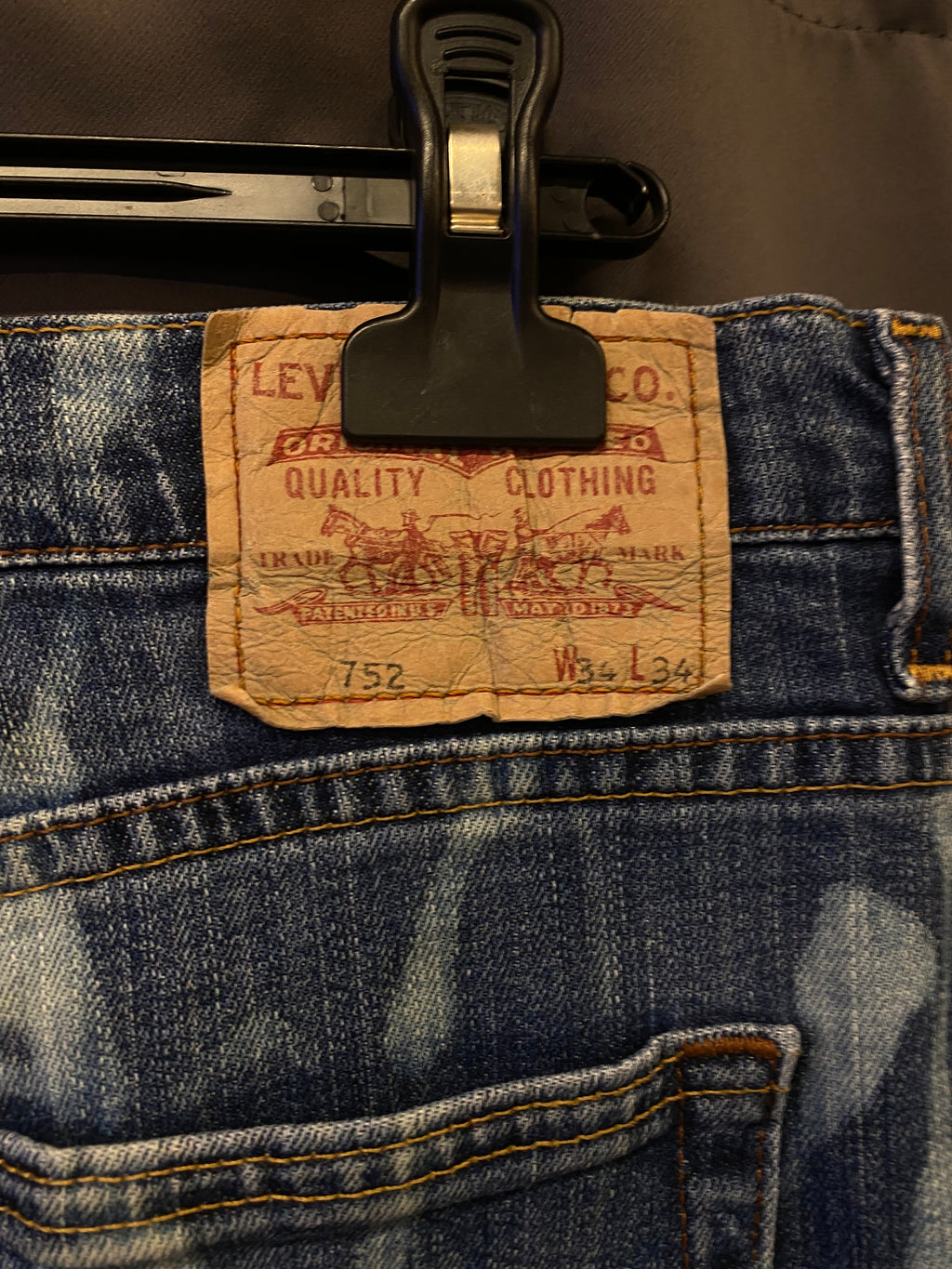 Jeans Flare Levi's Custom Vintage Patchwork - Uomo M | R3BORN